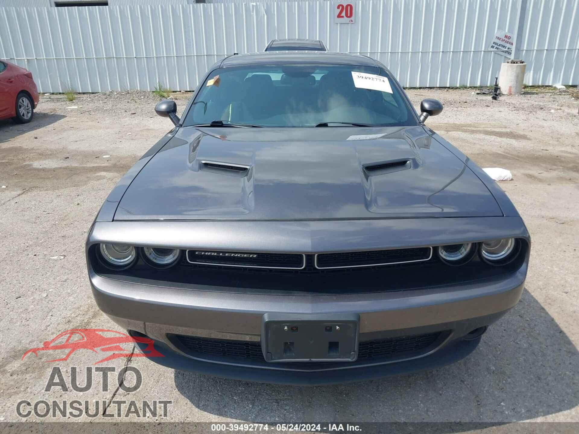 DODGE CHALLENGER 2016 - 2C3CDZAG9GH131195