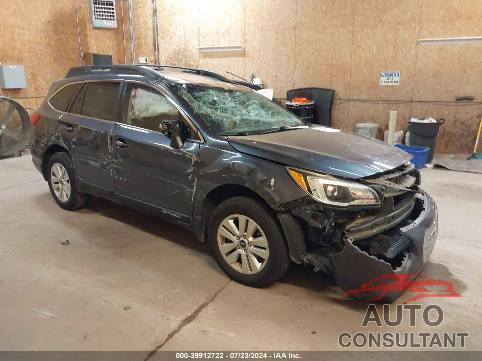 SUBARU OUTBACK 2017 - 4S4BSAHC2H3220026