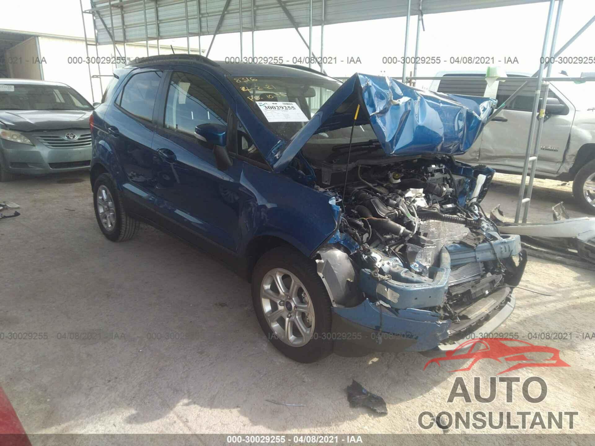 FORD ECOSPORT 2020 - MAJ3S2GE0LC378316