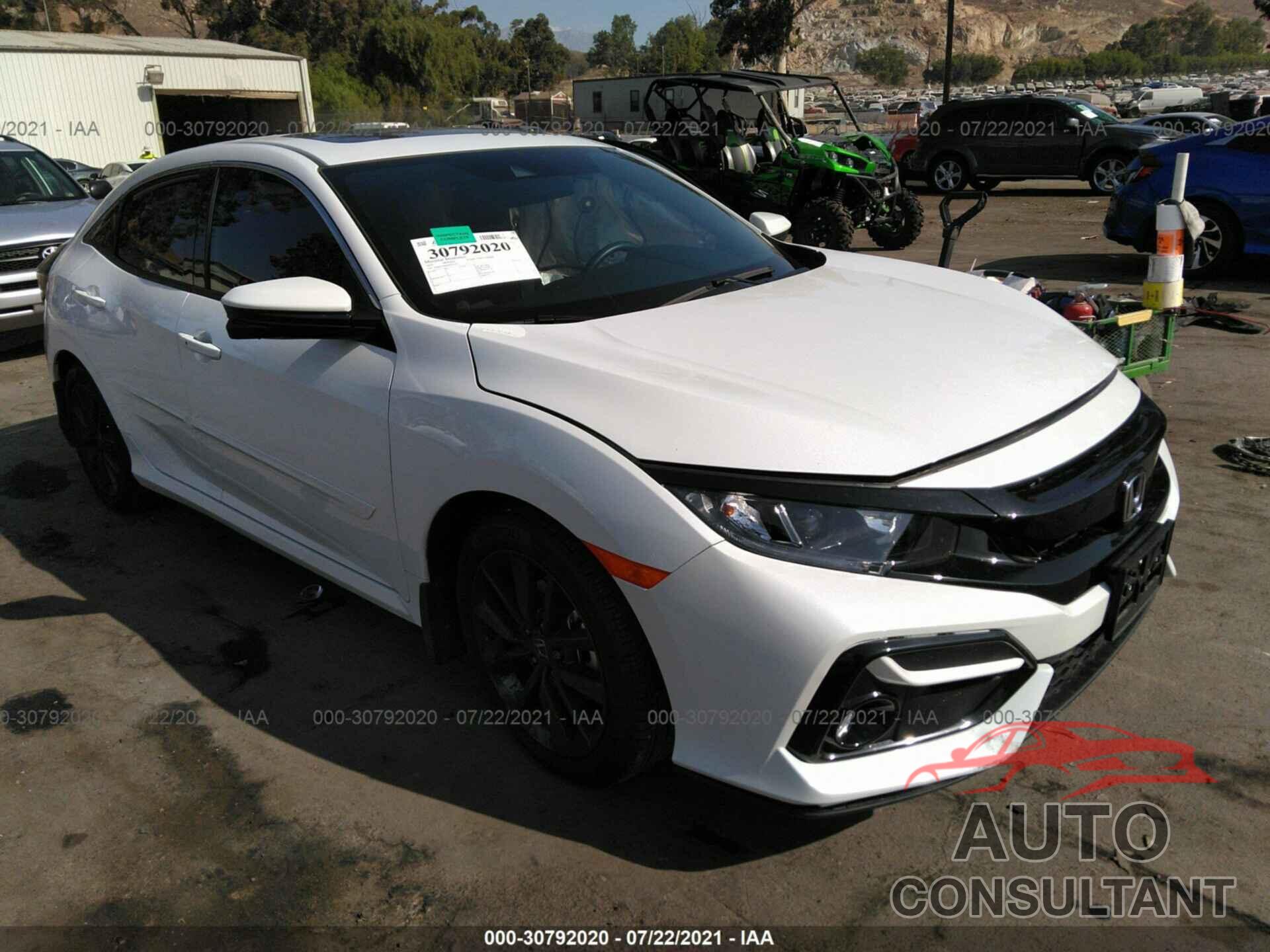 HONDA CIVIC HATCHBACK 2021 - SHHFK7H64MU412451