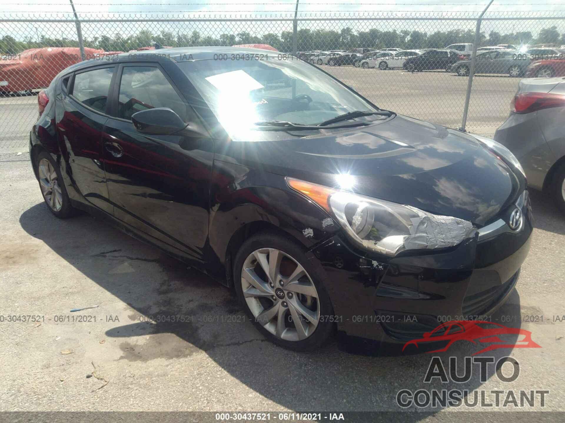 HYUNDAI VELOSTER 2016 - KMHTC6AD5GU257730