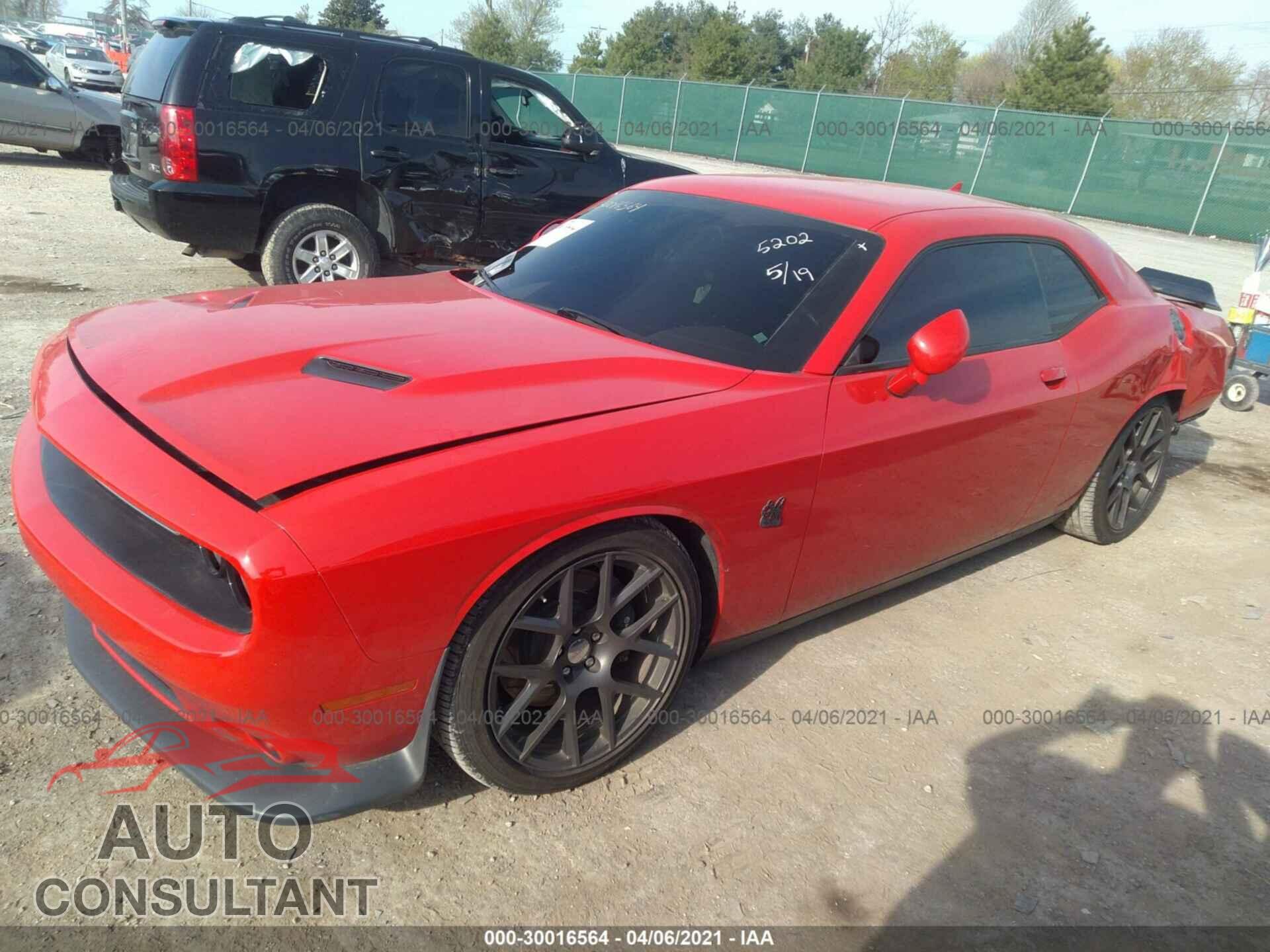 DODGE CHALLENGER 2016 - 2C3CDZFJ8GH265202
