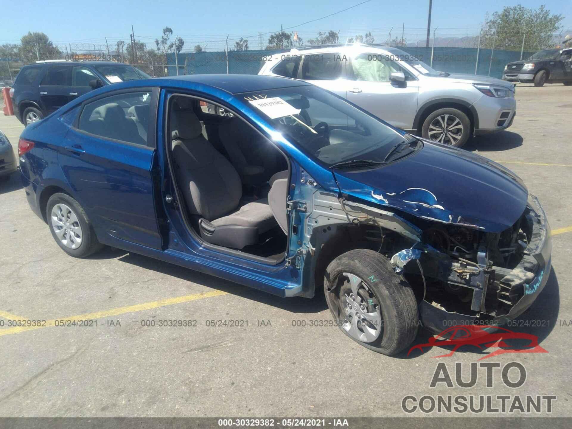 HYUNDAI ACCENT 2016 - KMHCT4AE6GU014098