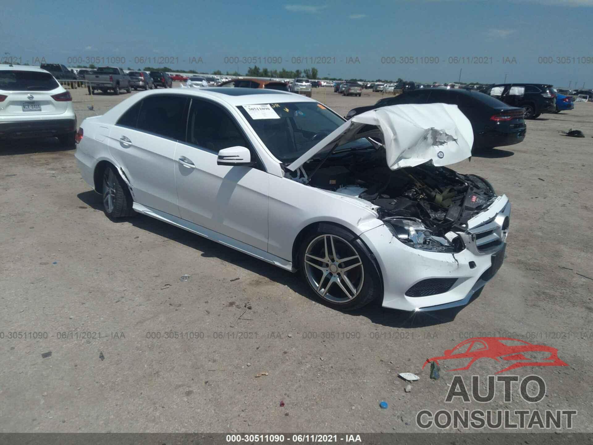 MERCEDES-BENZ E-CLASS 2016 - WDDHF5KB5GB263554