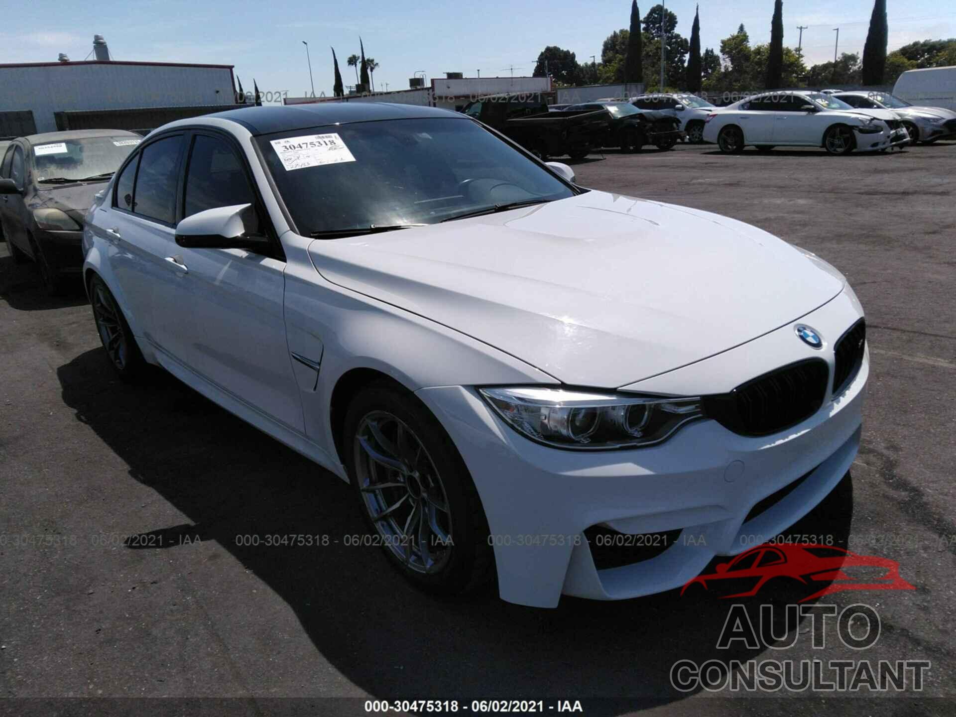 BMW M3 2017 - WBS8M9C56H5G41926