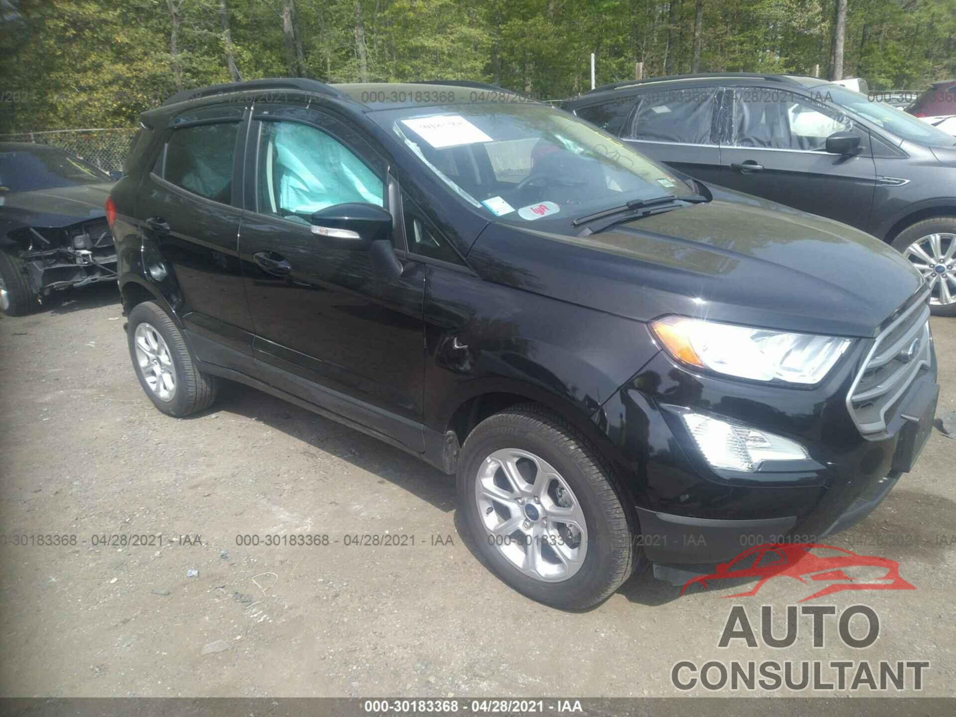 FORD ECOSPORT 2020 - MAJ6S3GL7LC347761