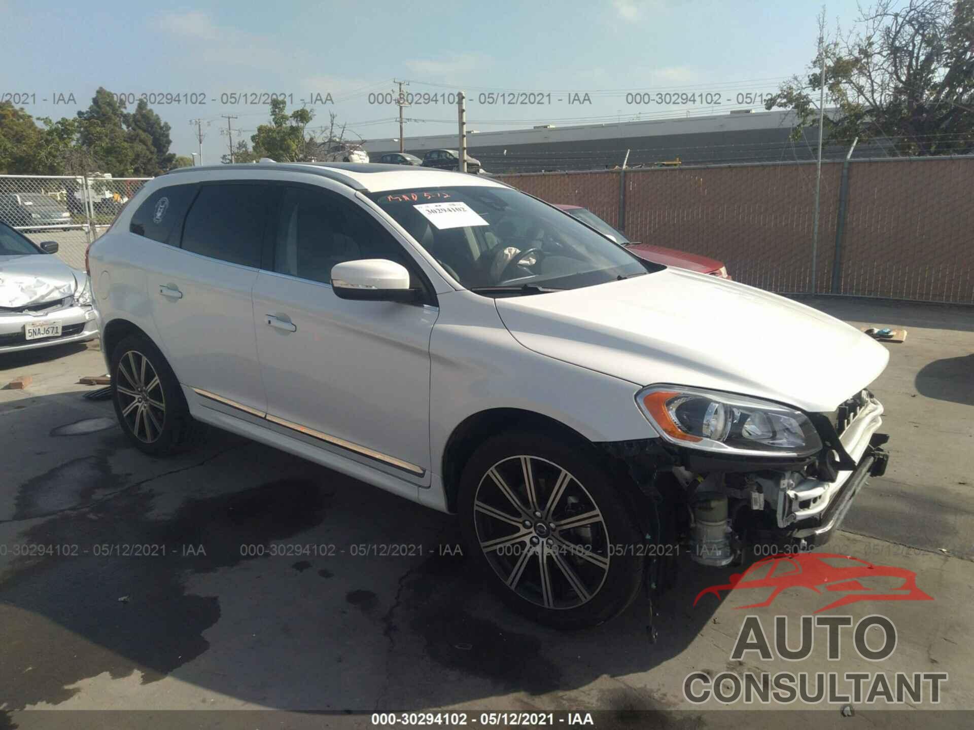 VOLVO XC60 2016 - YV440MDK9G2786106