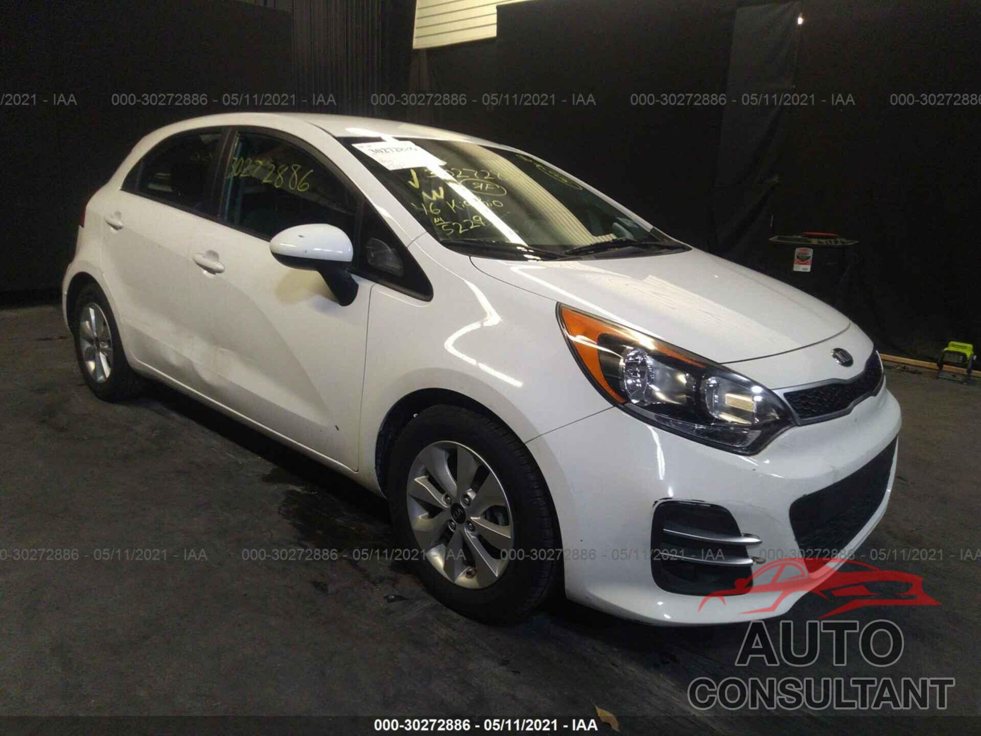 KIA RIO 2016 - KNADN5A38G6569613