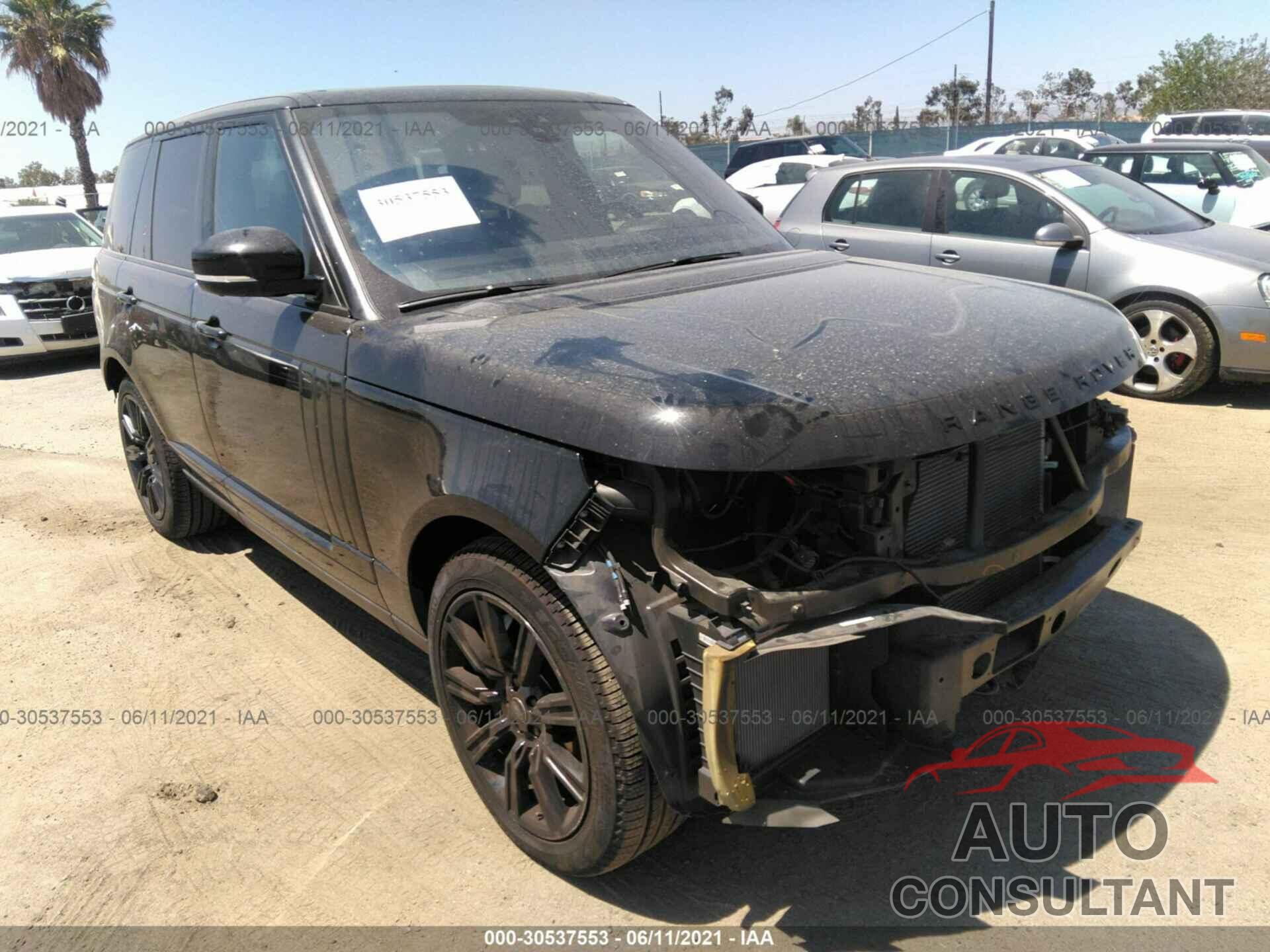 LAND ROVER RANGE ROVER 2017 - SALGS2FE6HA329727
