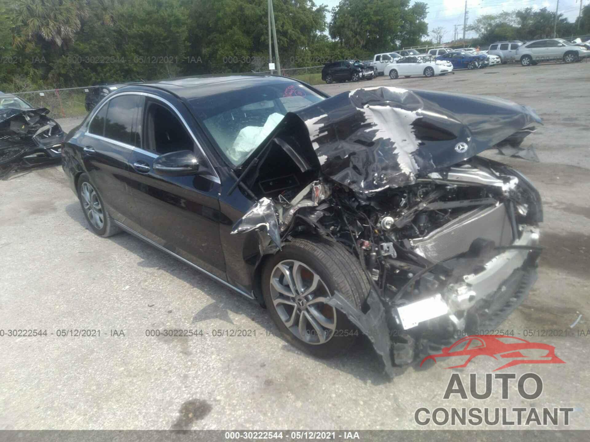 MERCEDES-BENZ C-CLASS 2018 - 55SWF4JB4JU250262