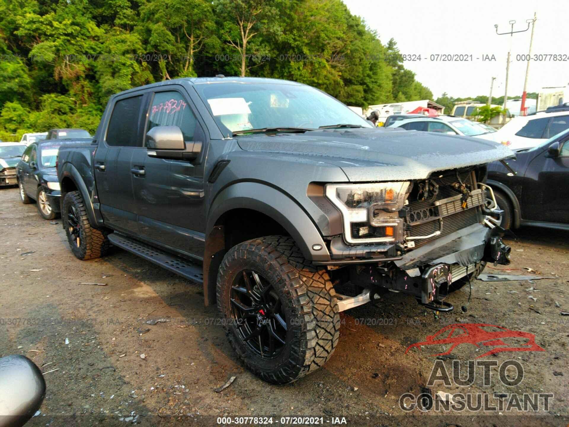FORD F-150 2018 - 1FTFW1RG9JFB36589