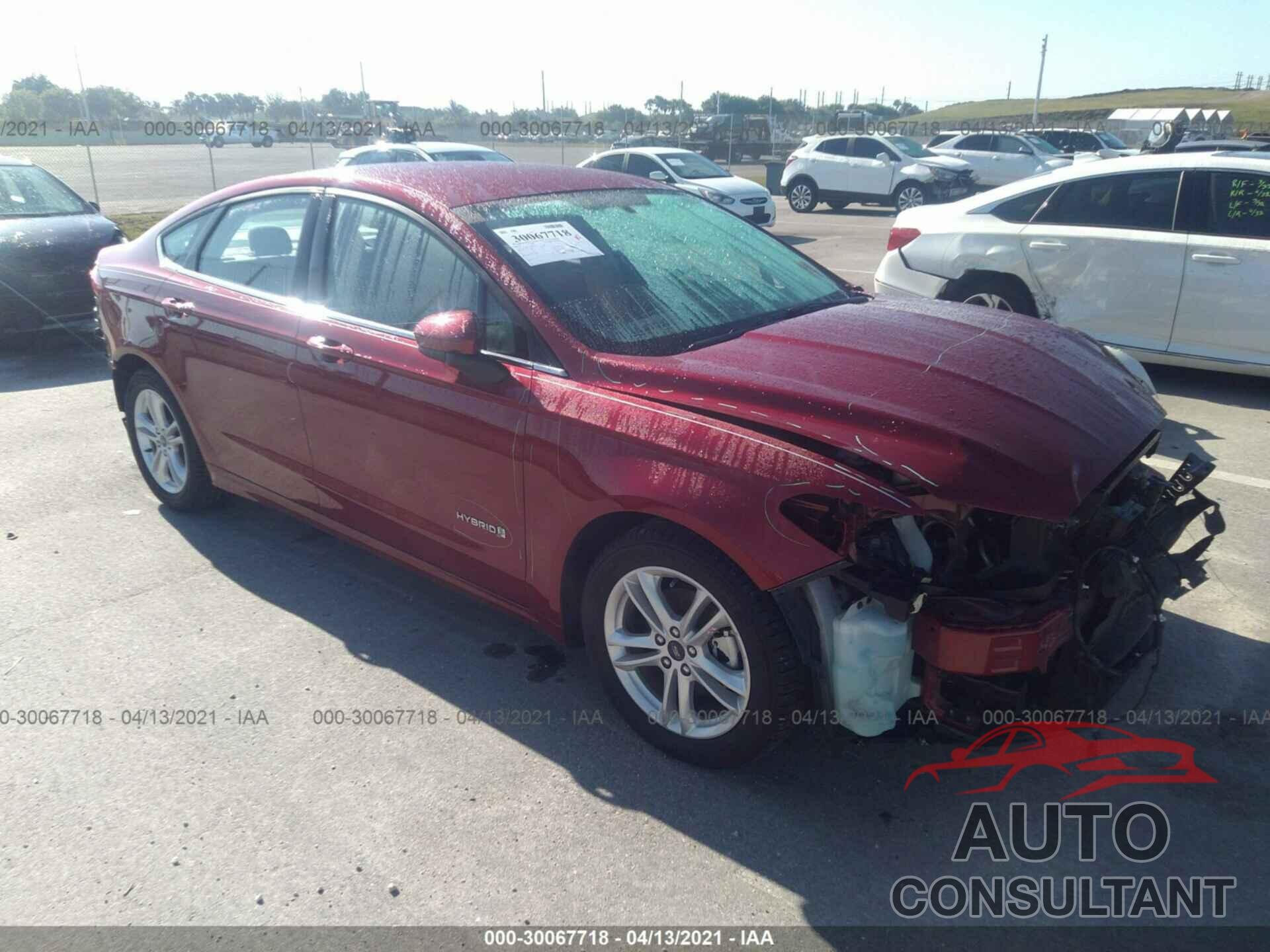 FORD FUSION HYBRID 2018 - 3FA6P0LU6JR274217