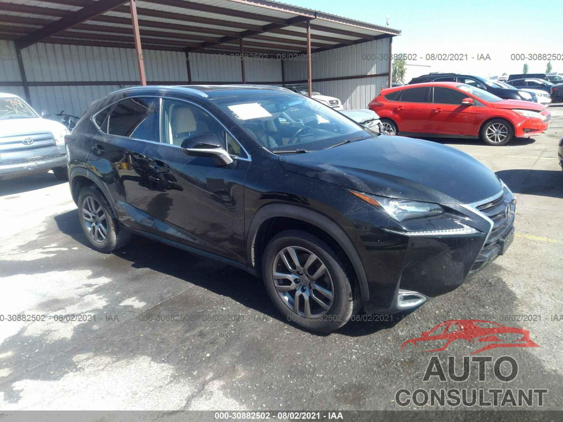 LEXUS NX 200T 2016 - JTJYARBZ8G2029113