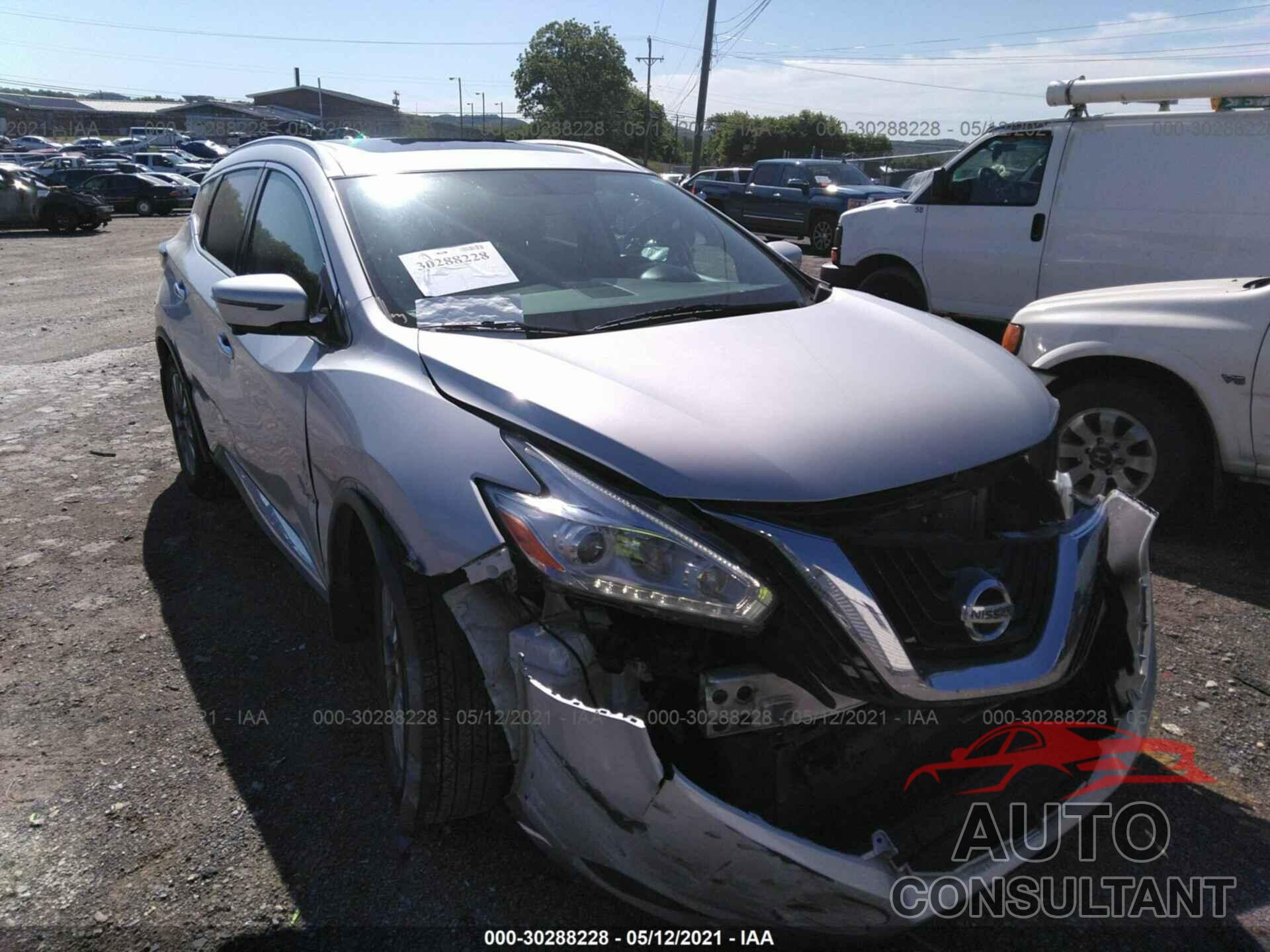 NISSAN MURANO 2017 - 5N1AZ2MH9HN138135