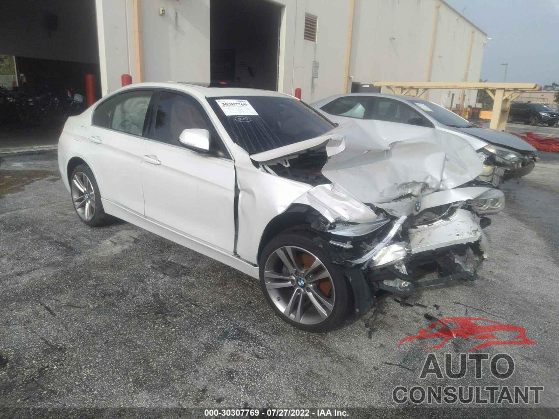 BMW 3 SERIES 2016 - WBA8E9G50GNT84768