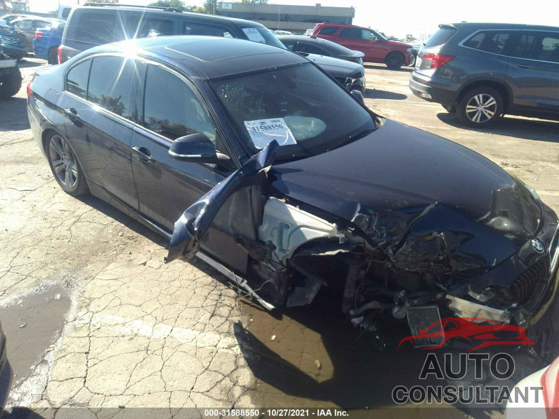 BMW 3 SERIES 2016 - WBA8E9G52GNT47382