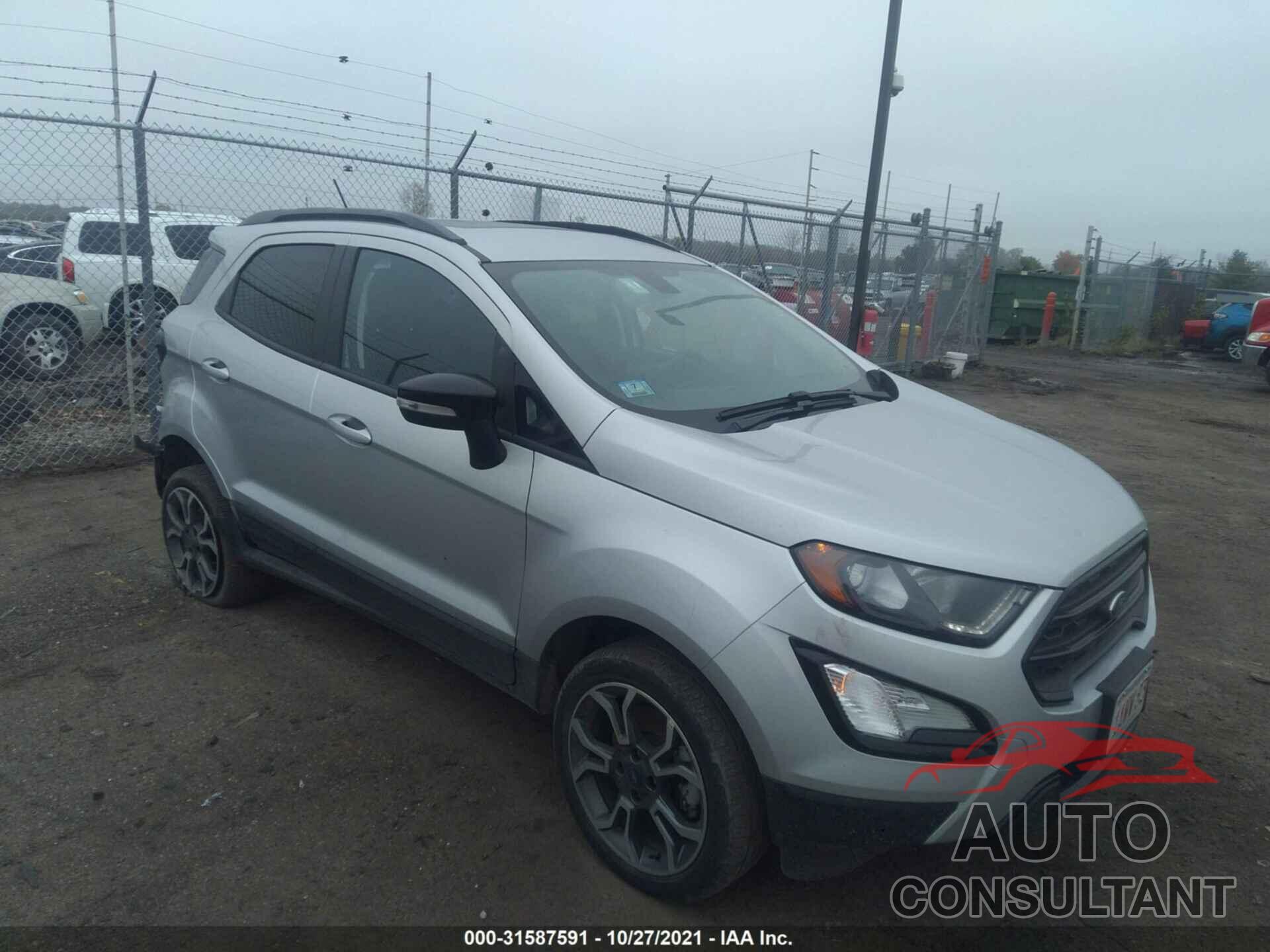 FORD ECOSPORT 2020 - MAJ6S3JL1LC365360