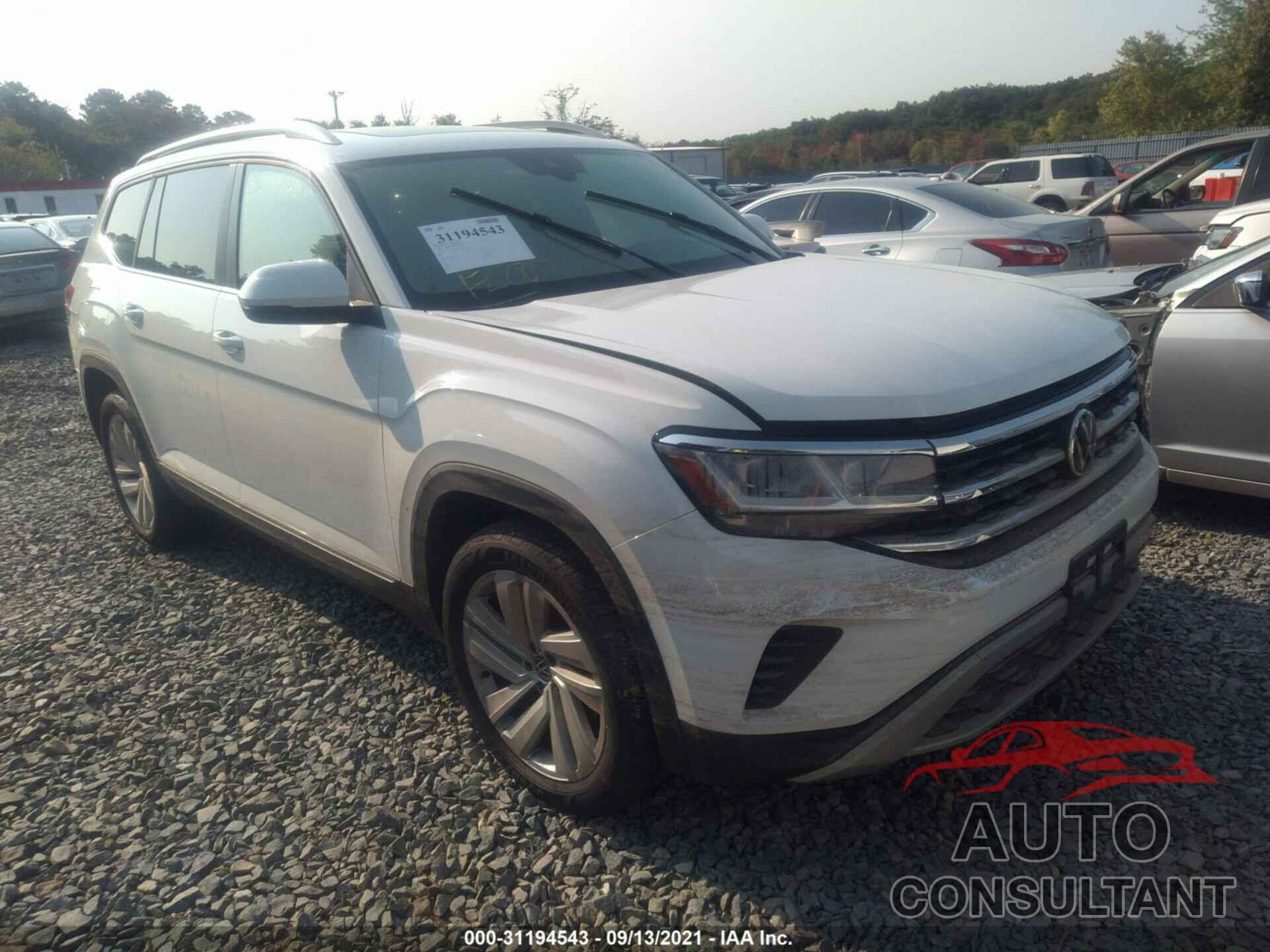 VOLKSWAGEN ATLAS 2021 - 1V2BR2CA4MC524818