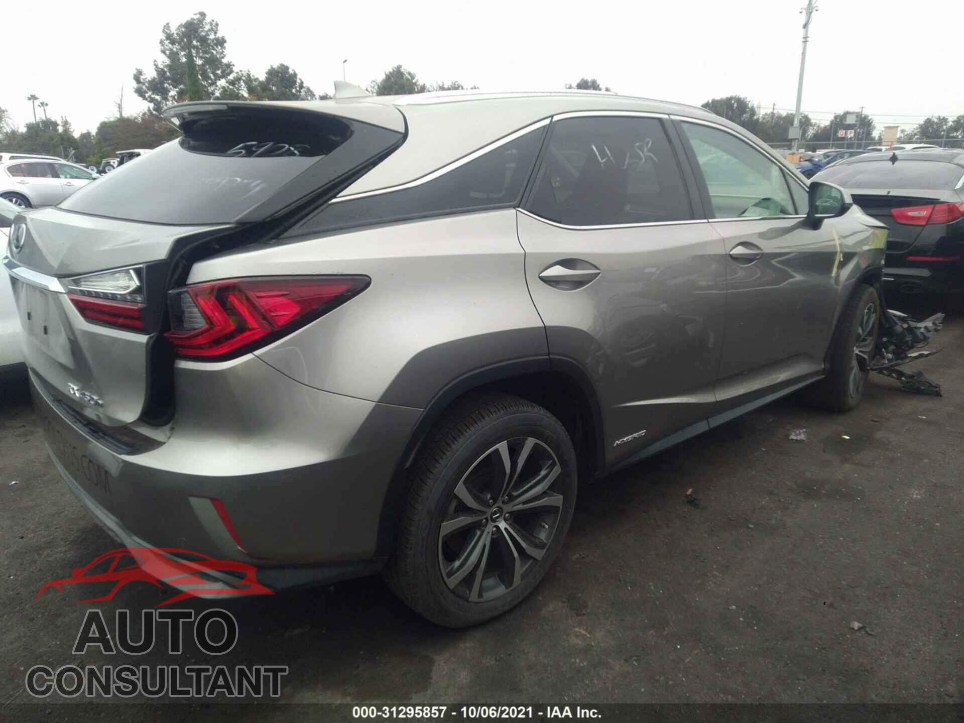LEXUS RX 2019 - 2T2BGMCA5KC036951