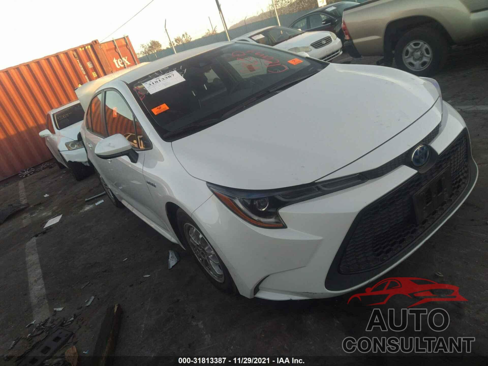 TOYOTA COROLLA 2020 - JTDEBRBE5LJ024354