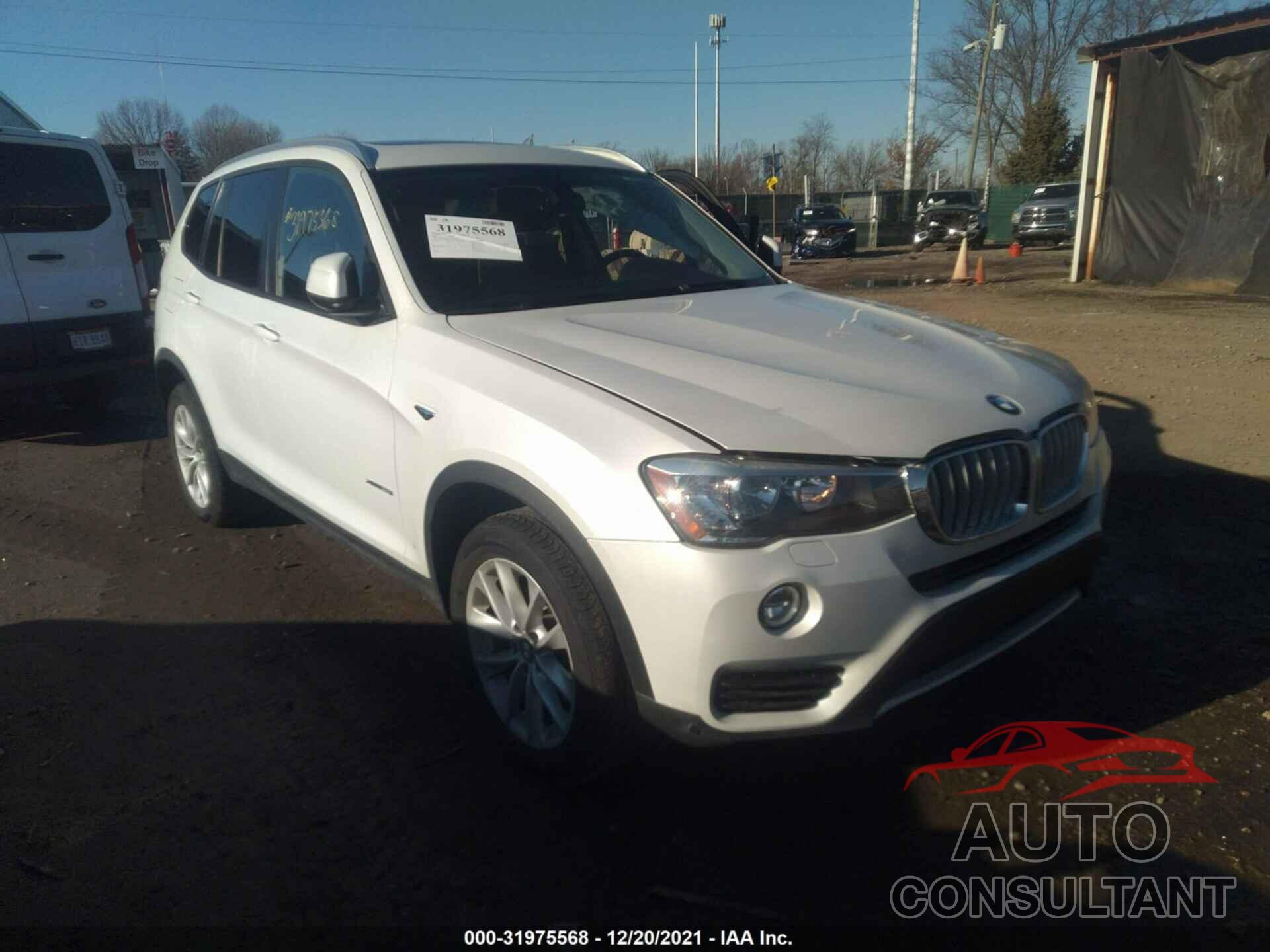 BMW X3 2017 - 5UXWX9C33H0W78977