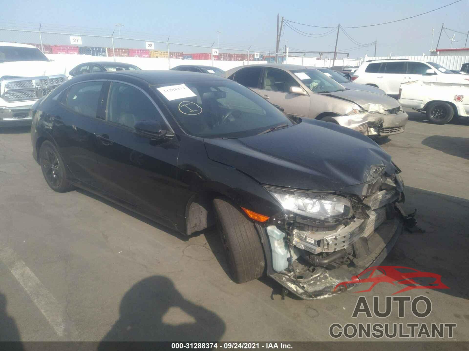 HONDA CIVIC HATCHBACK 2018 - SHHFK7H77JU422427
