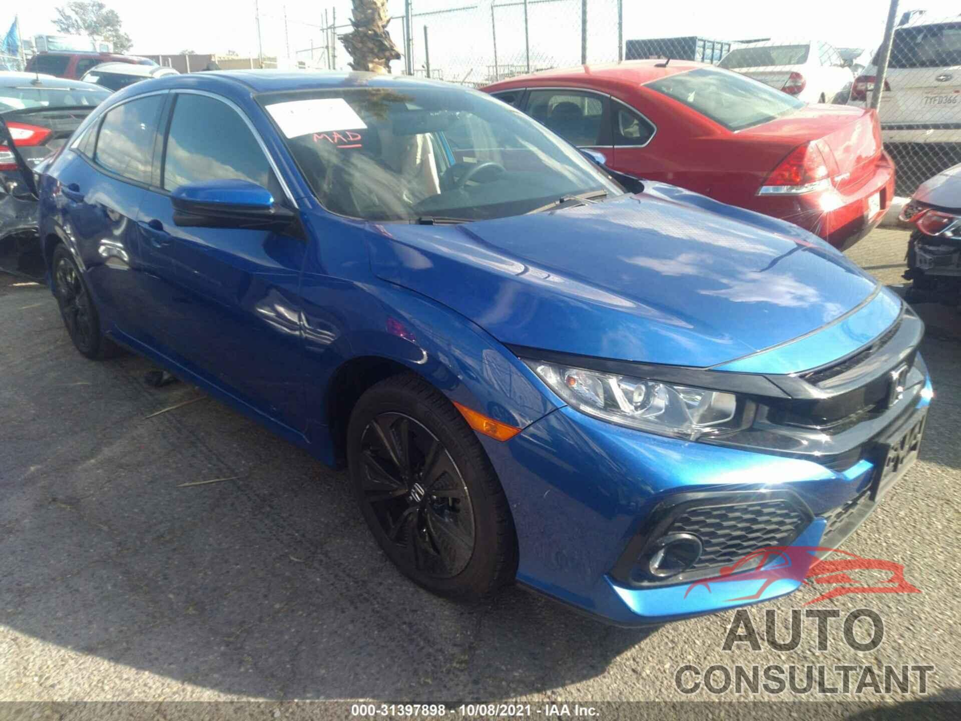 HONDA CIVIC HATCHBACK 2019 - SHHFK7H66KU412545