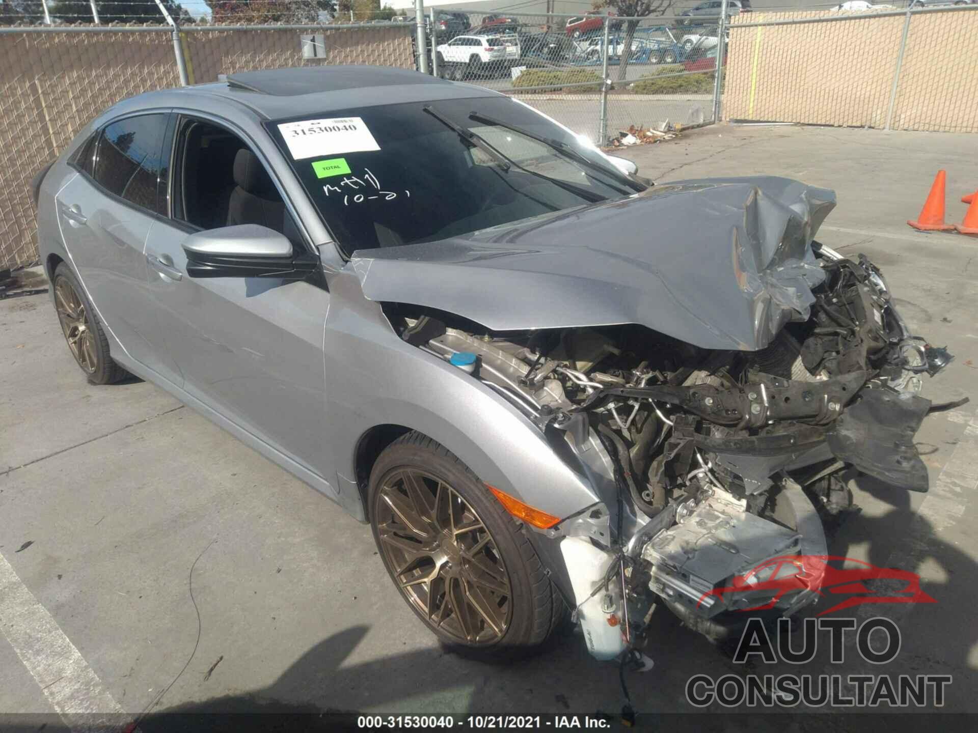 HONDA CIVIC HATCHBACK 2017 - SHHFK7H52HU413353