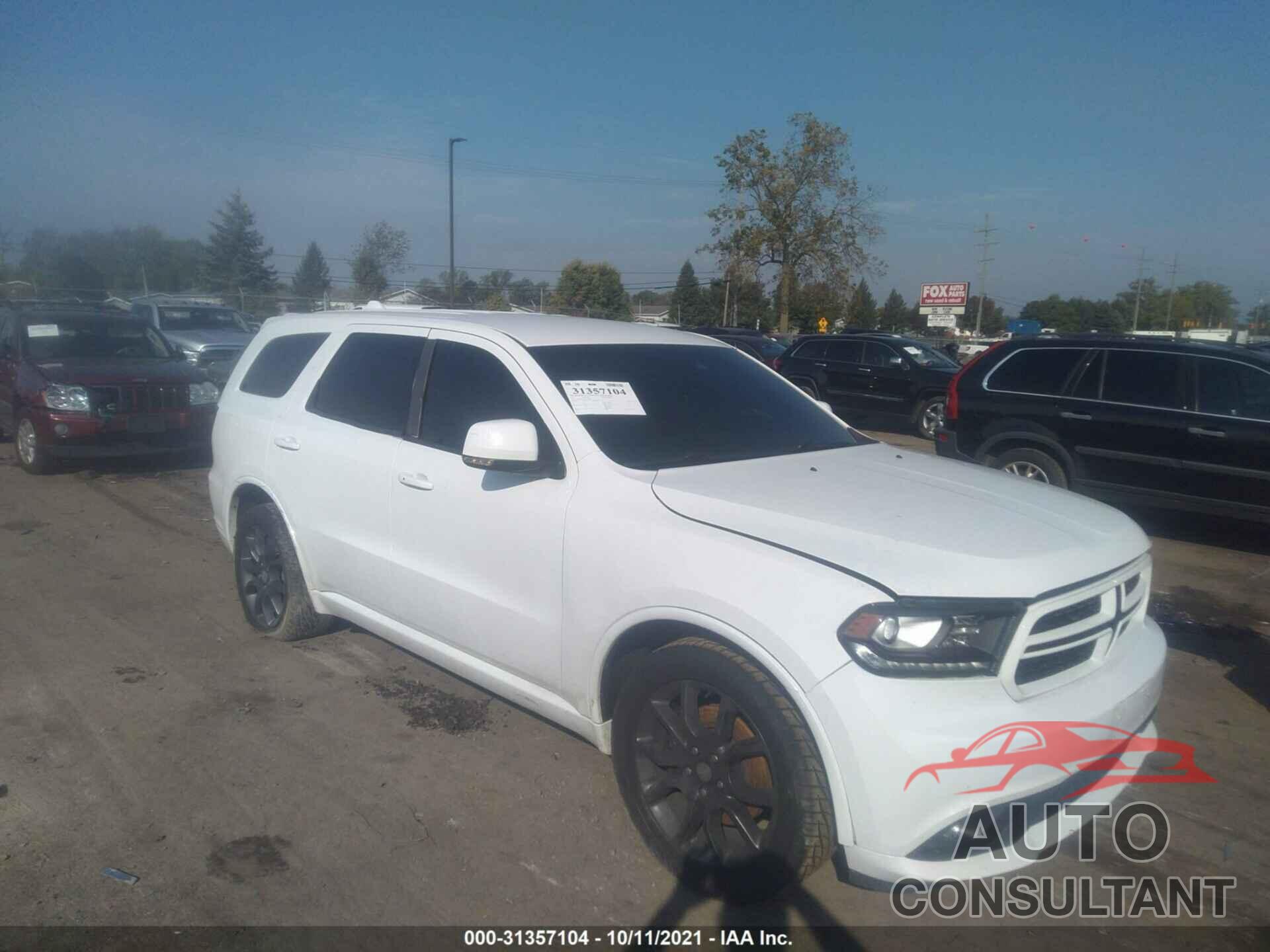 DODGE DURANGO 2017 - 1C4SDJCT1HC891046