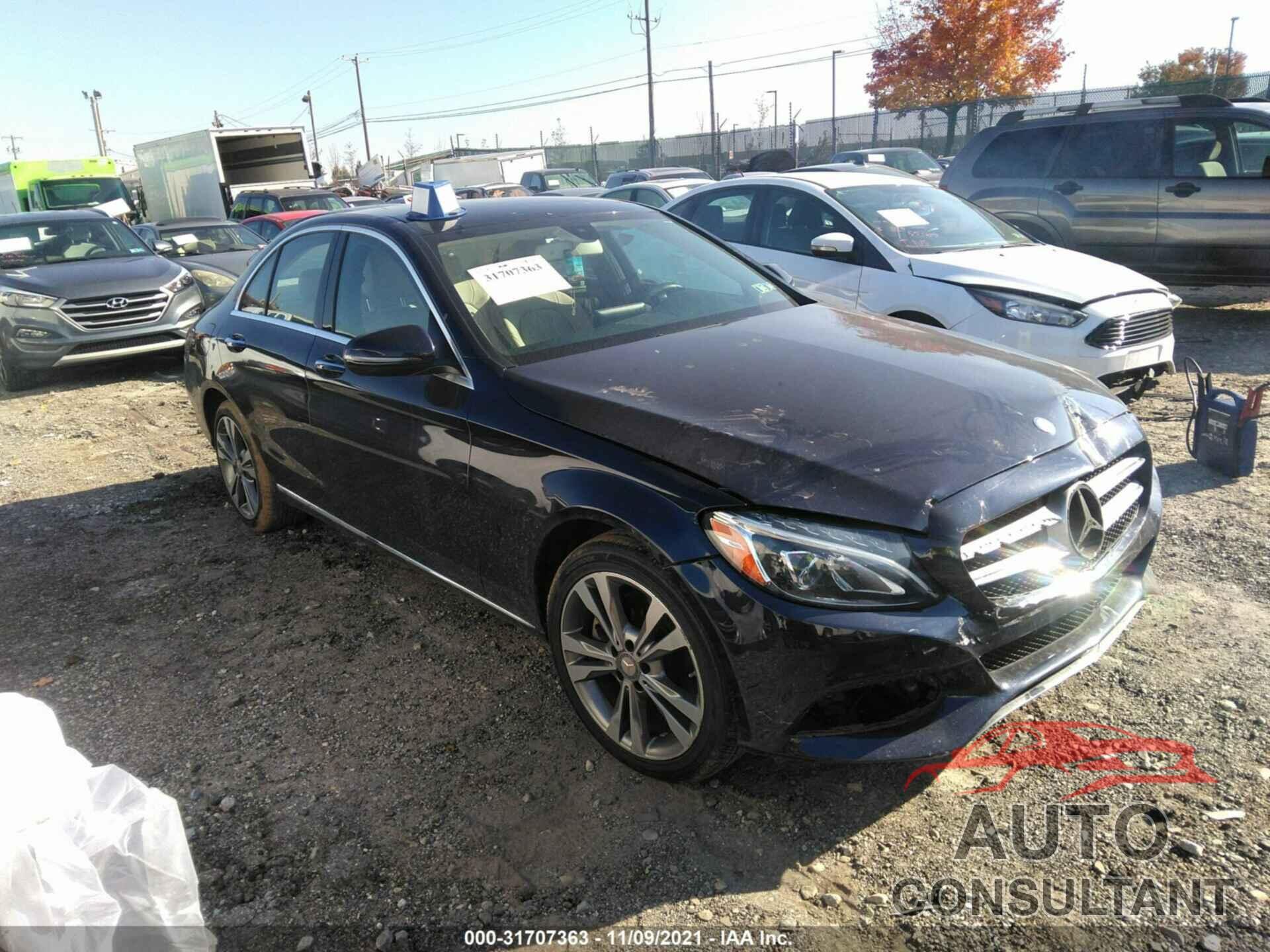 MERCEDES-BENZ C-CLASS 2017 - 55SWF4KB0HU183314