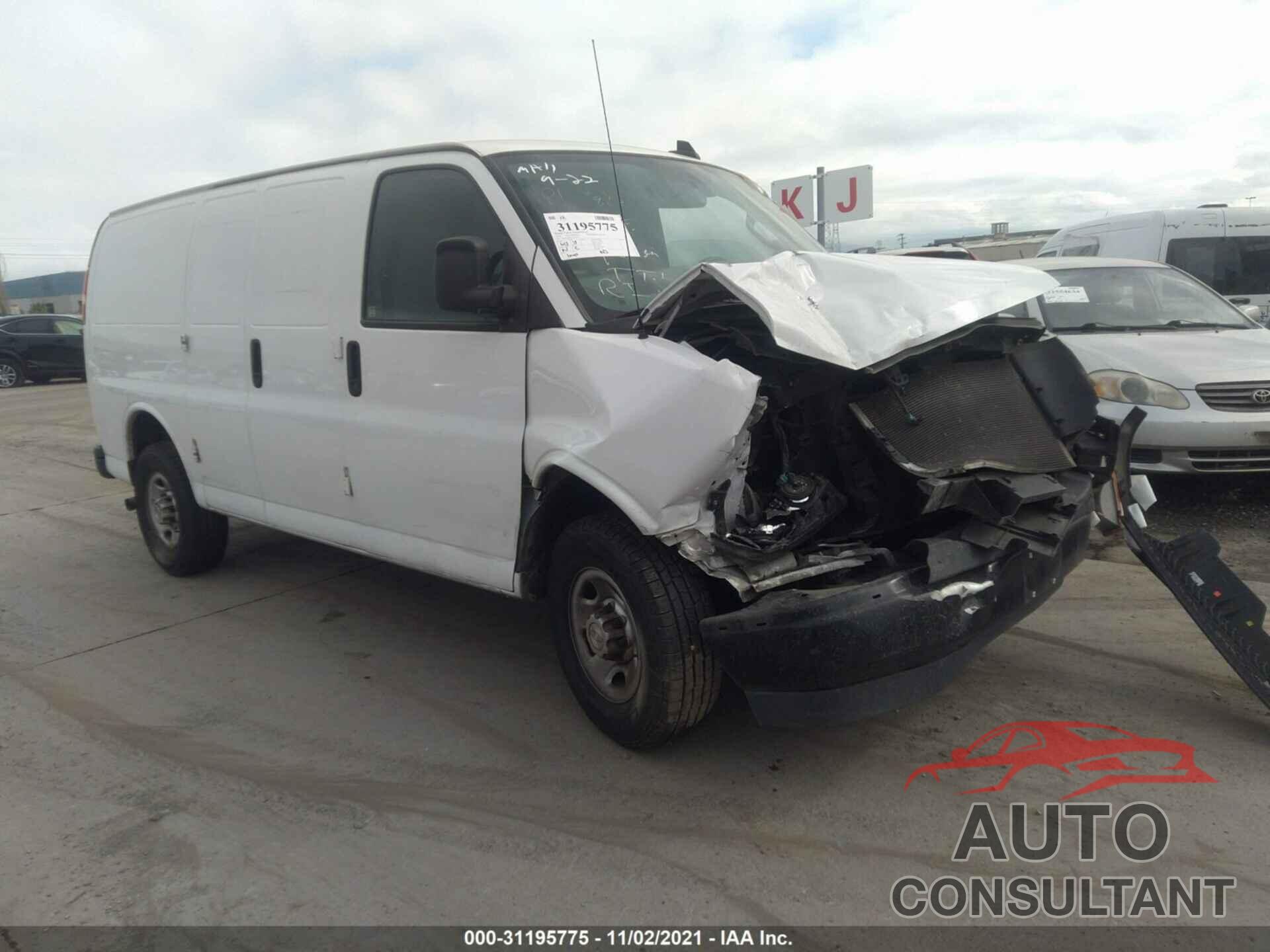 CHEVROLET EXPRESS CARGO VAN 2018 - 1GCWGAFP7J1344226