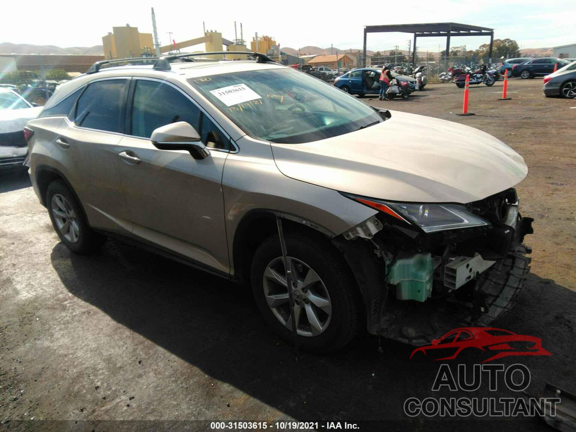 LEXUS RX 350 2016 - 2T2BZMCA9GC001251