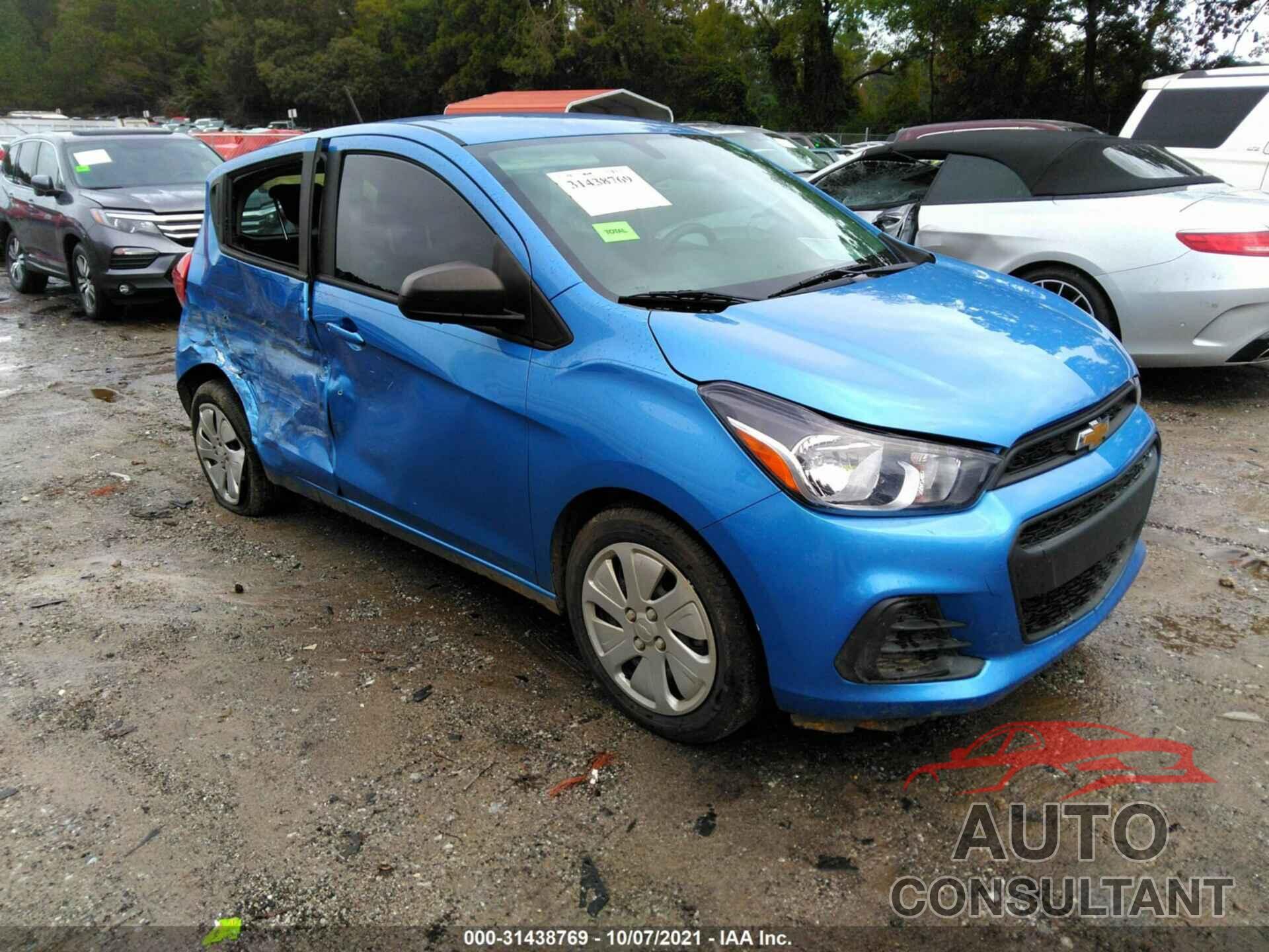 CHEVROLET SPARK 2018 - KL8CB6SA2JC441539