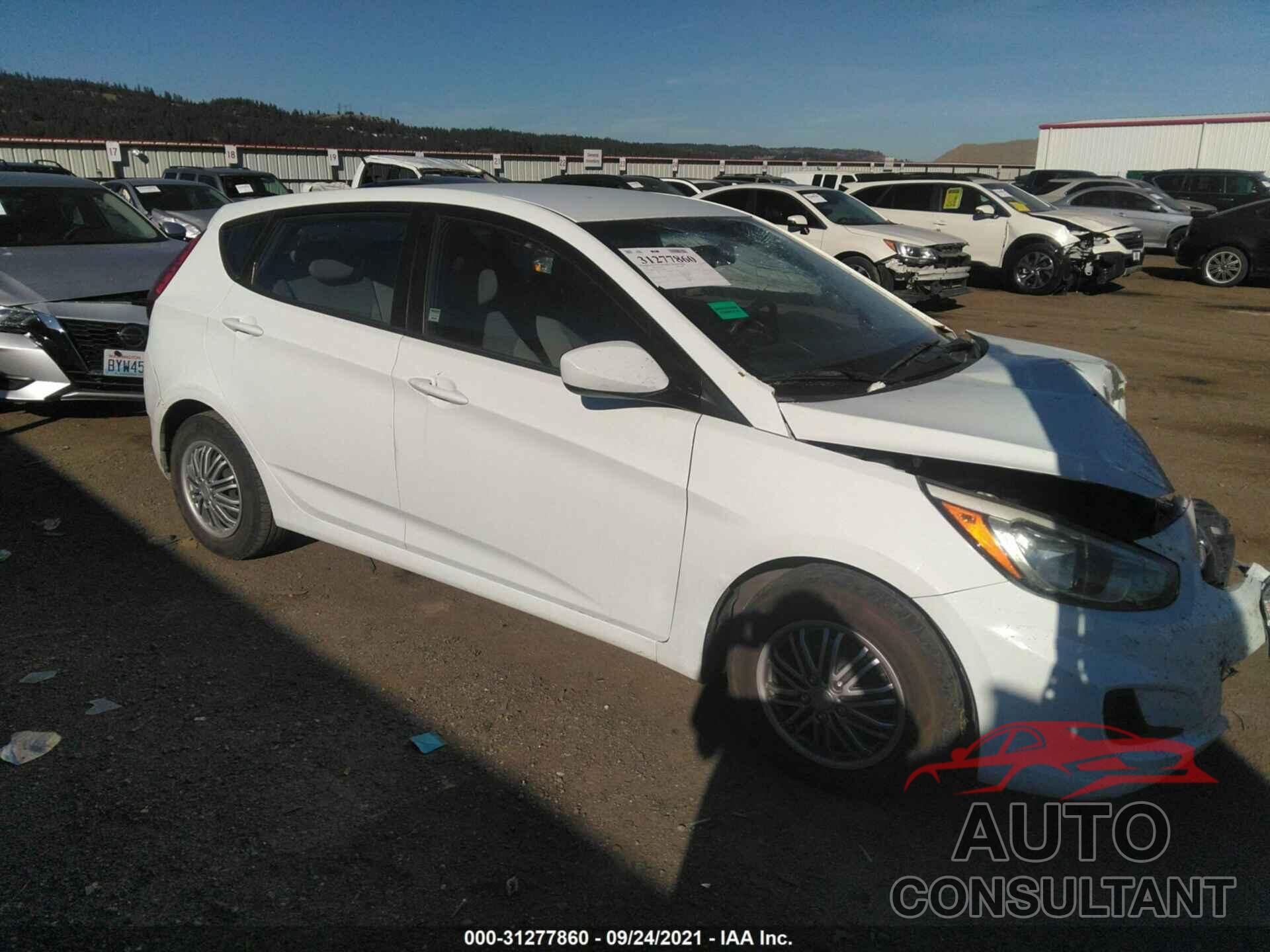 HYUNDAI ACCENT 2016 - KMHCT5AE3GU251511