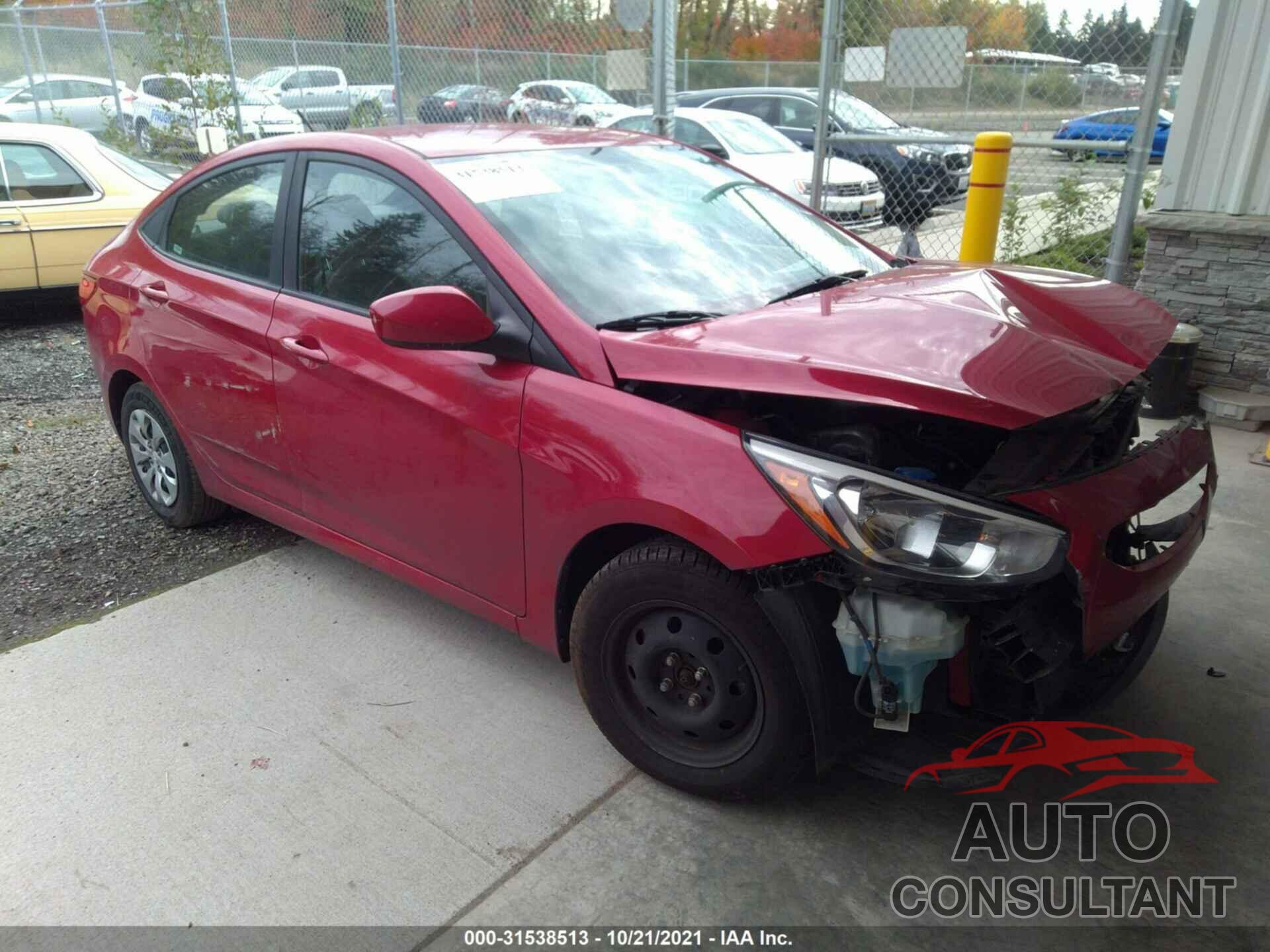 HYUNDAI ACCENT 2017 - KMHCT4AE8HU280434