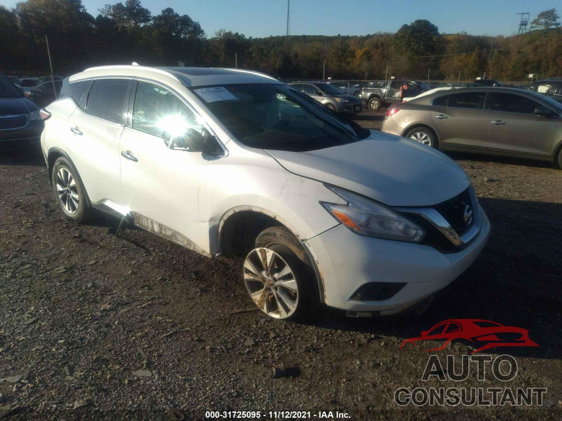 NISSAN MURANO 2016 - 5N1AZ2MG8GN167955