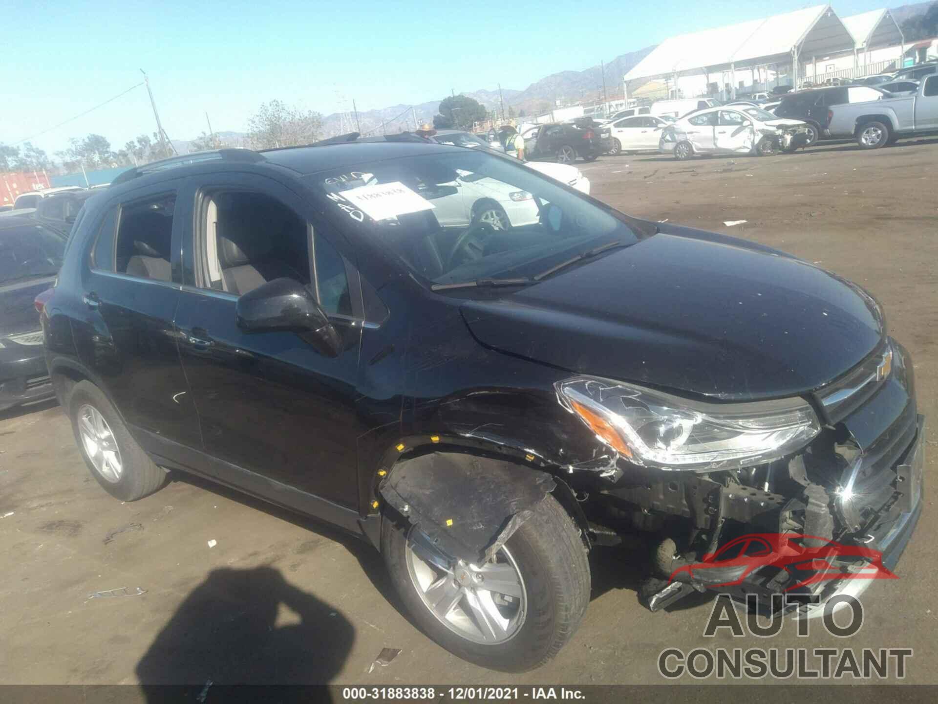 CHEVROLET TRAX 2019 - KL7CJLSB5KB902254