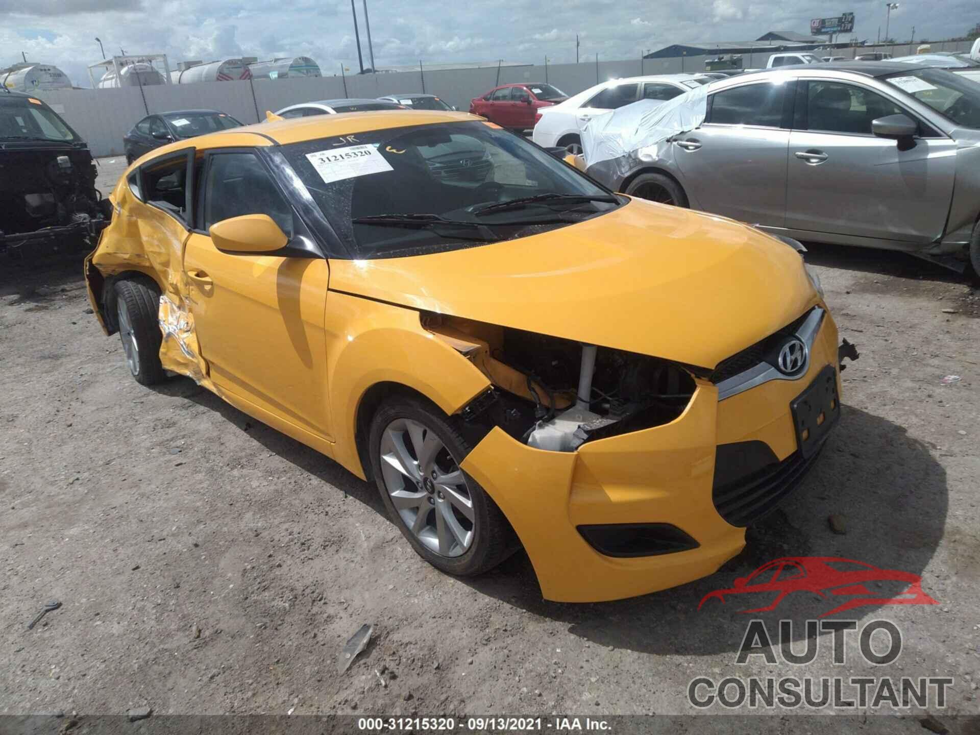 HYUNDAI VELOSTER 2016 - KMHTC6ADXGU248473