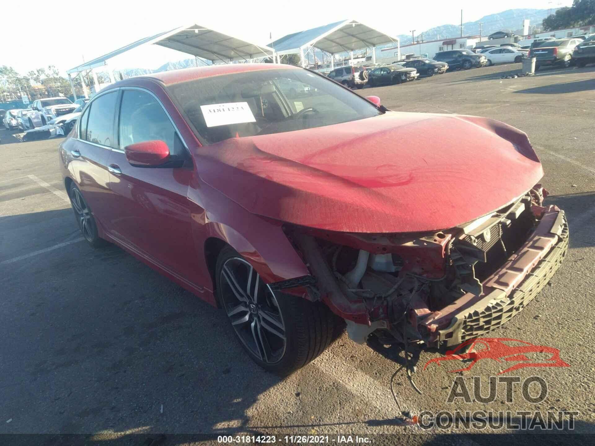 HONDA ACCORD SEDAN 2017 - 1HGCR2F57HA278788