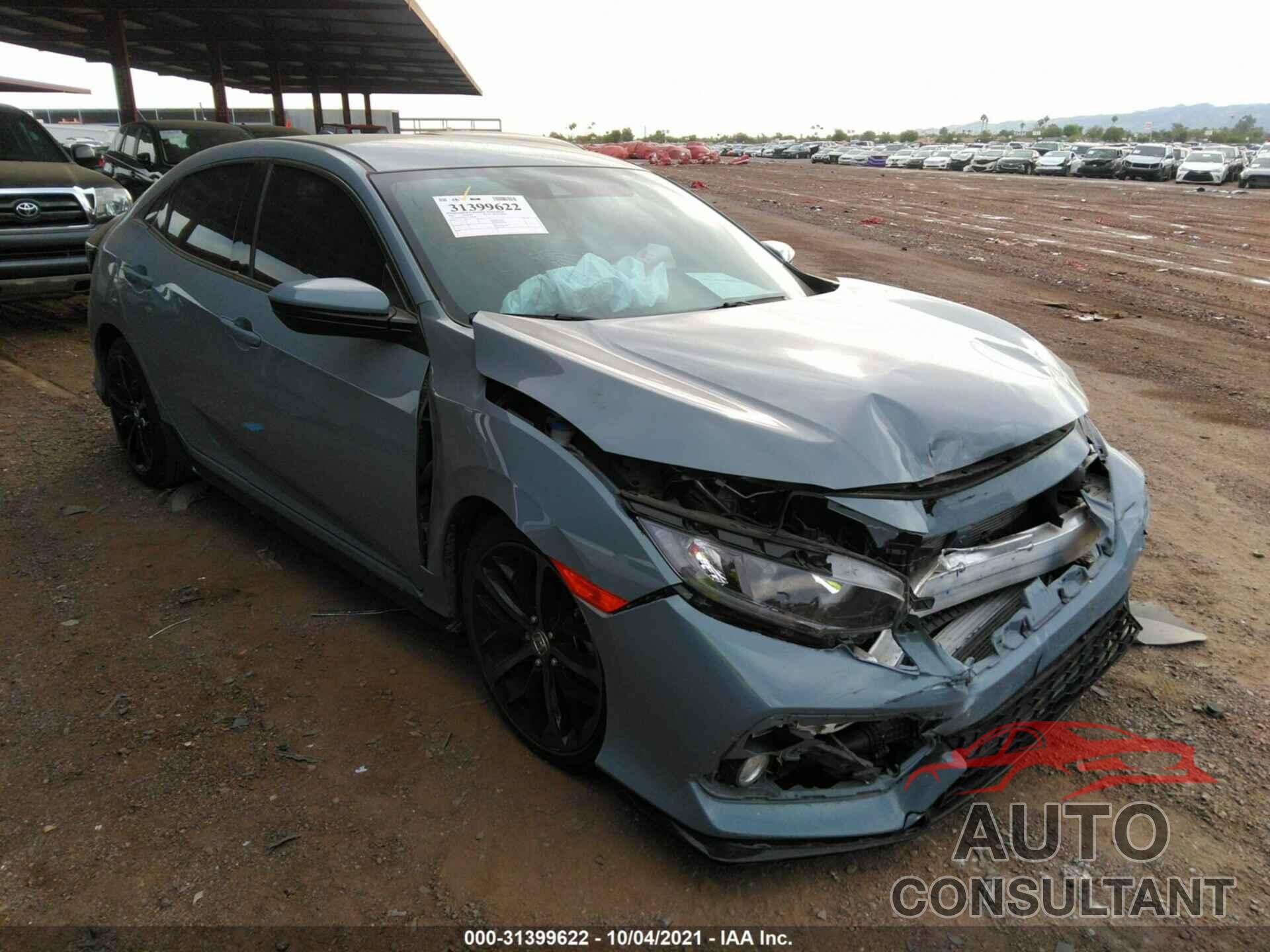 HONDA CIVIC HATCHBACK 2020 - SHHFK7H44LU224364