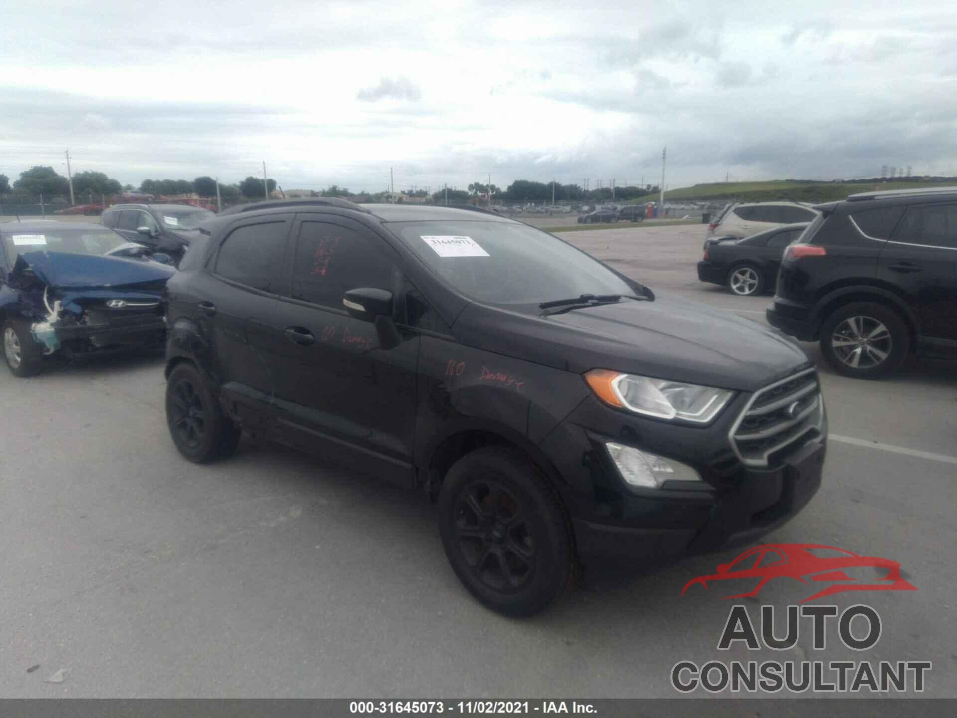 FORD ECOSPORT 2019 - MAJ3S2GE8KC261839