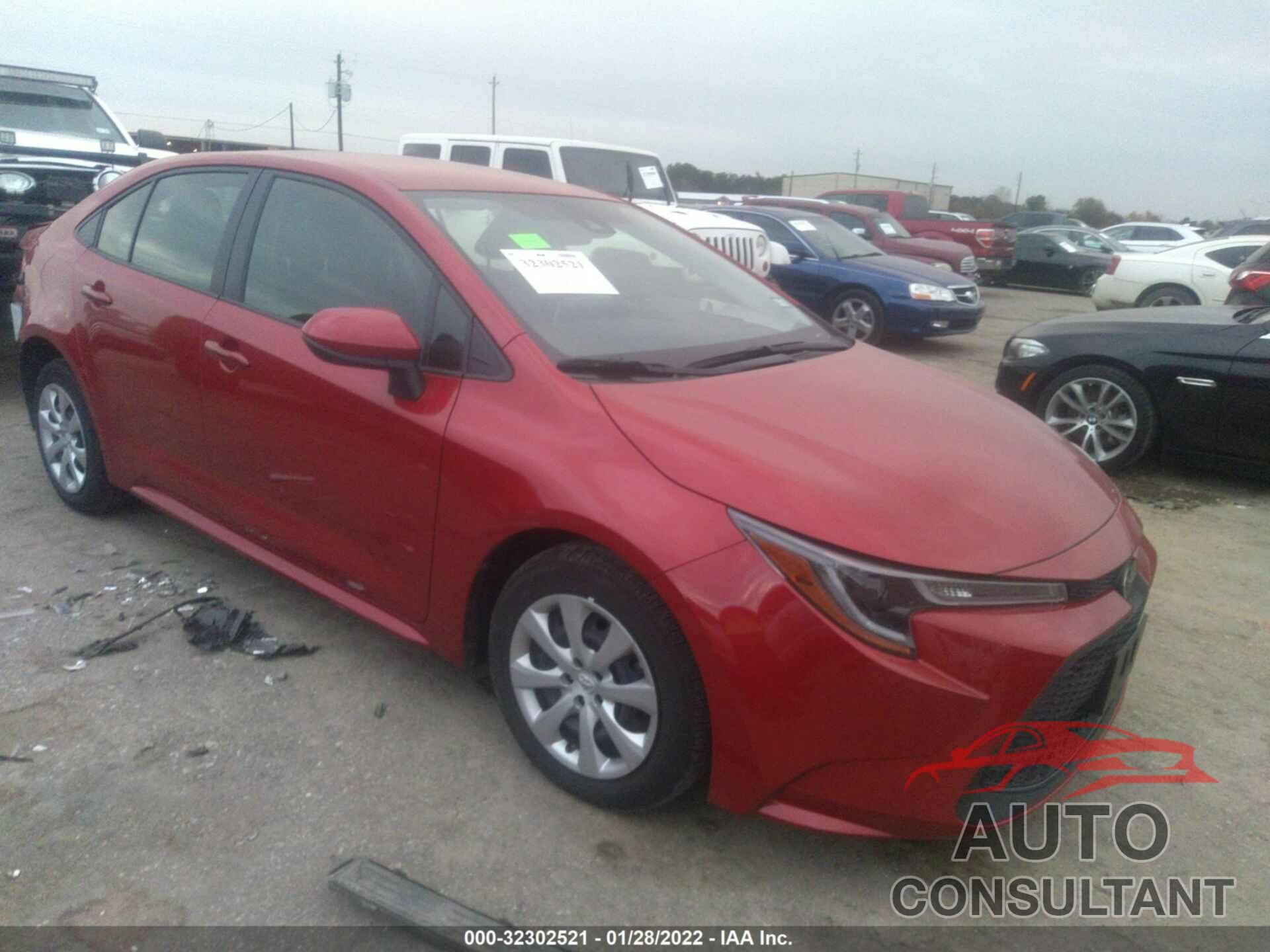 TOYOTA COROLLA 2021 - JTDEPMAE1MJ156521