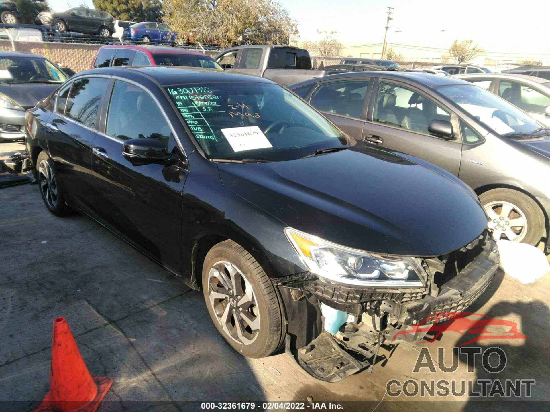HONDA ACCORD SEDAN 2016 - 1HGCR2F7XGA076205