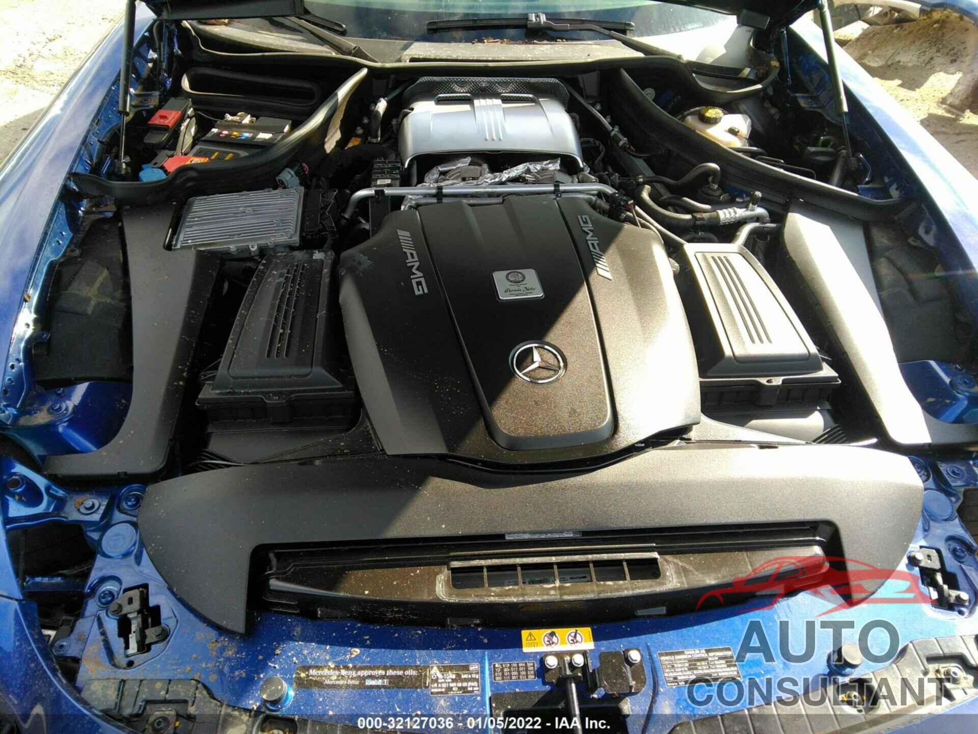 MERCEDES-BENZ AMG GT 2016 - WDDYJ7JA5GA008136