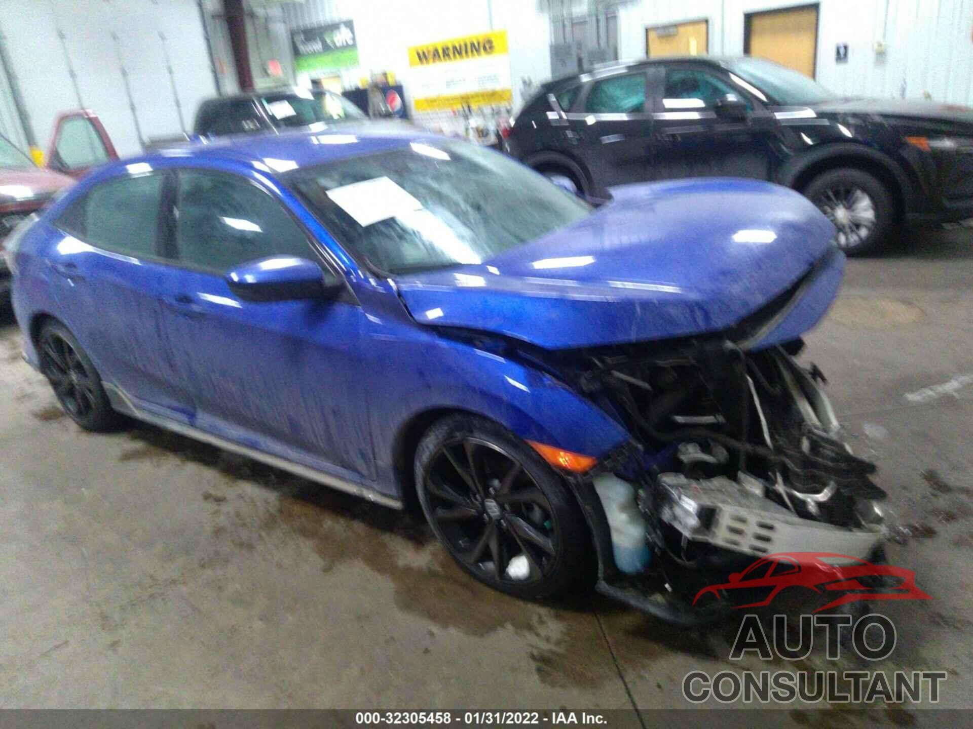 HONDA CIVIC HATCHBACK 2019 - SHHFK7H42KU221770