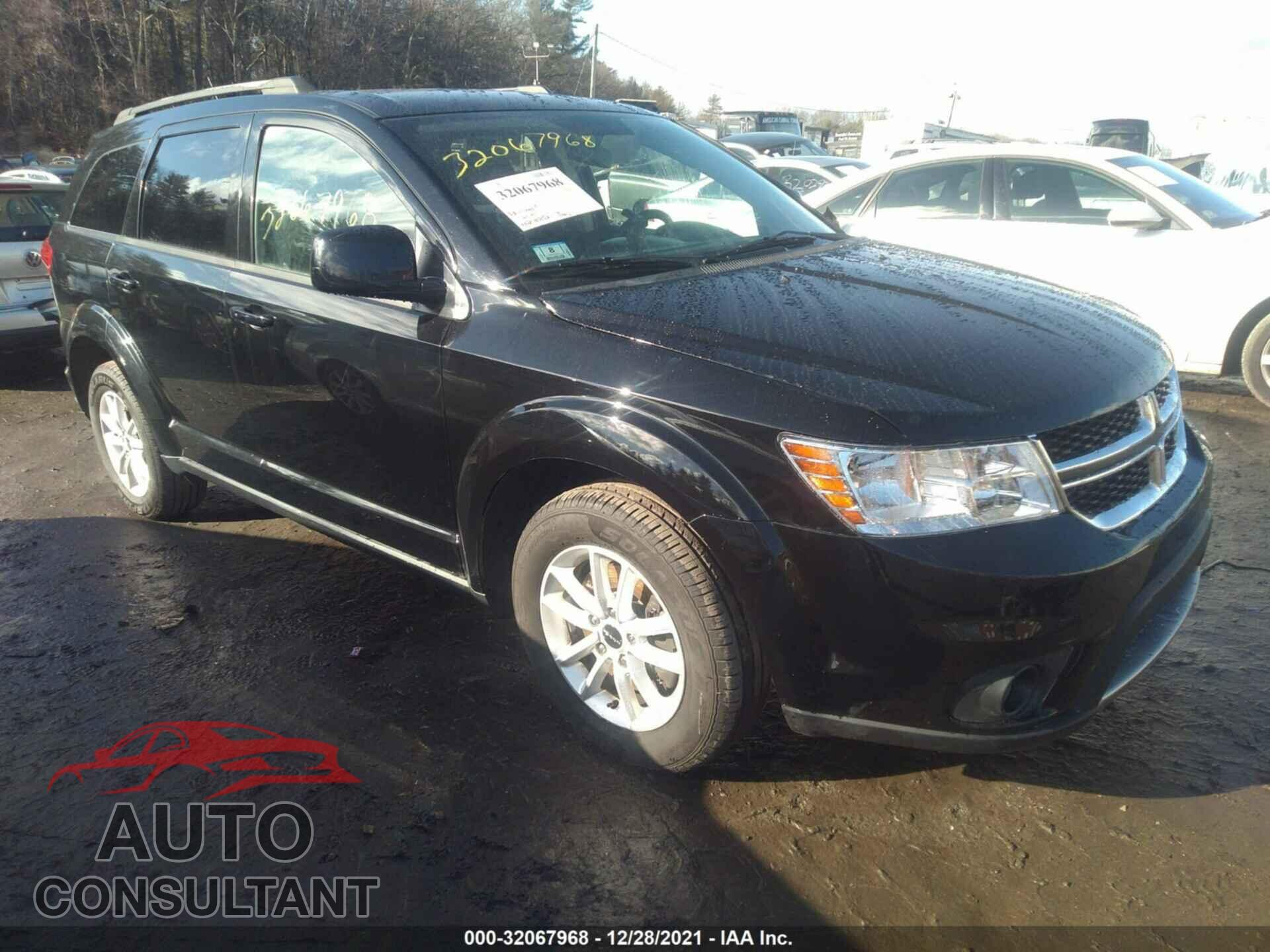 DODGE JOURNEY 2017 - 3C4PDCBG2HT589405