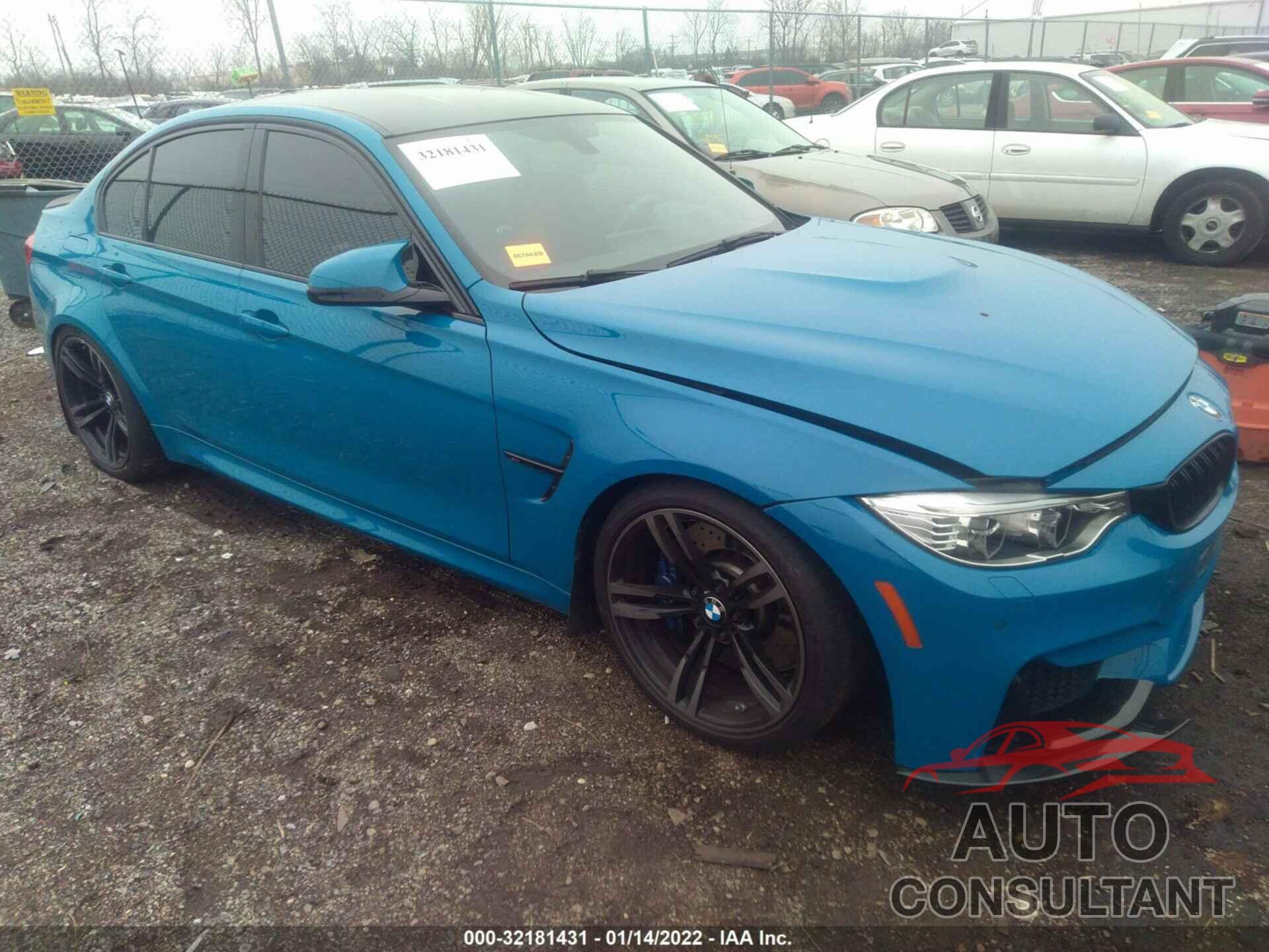 BMW M3 2016 - WBS8M9C54G5D30526