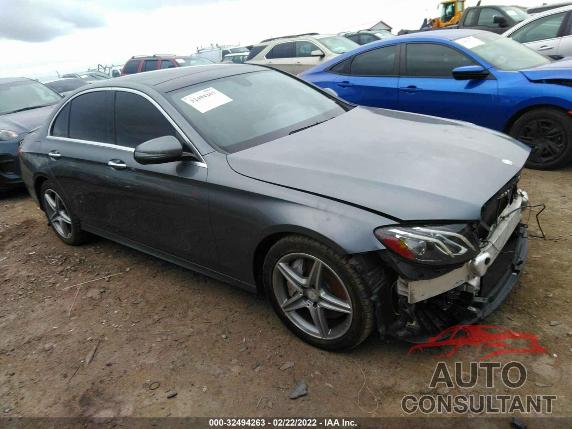 MERCEDES-BENZ E-CLASS 2017 - WDDZF4KBXHA042151