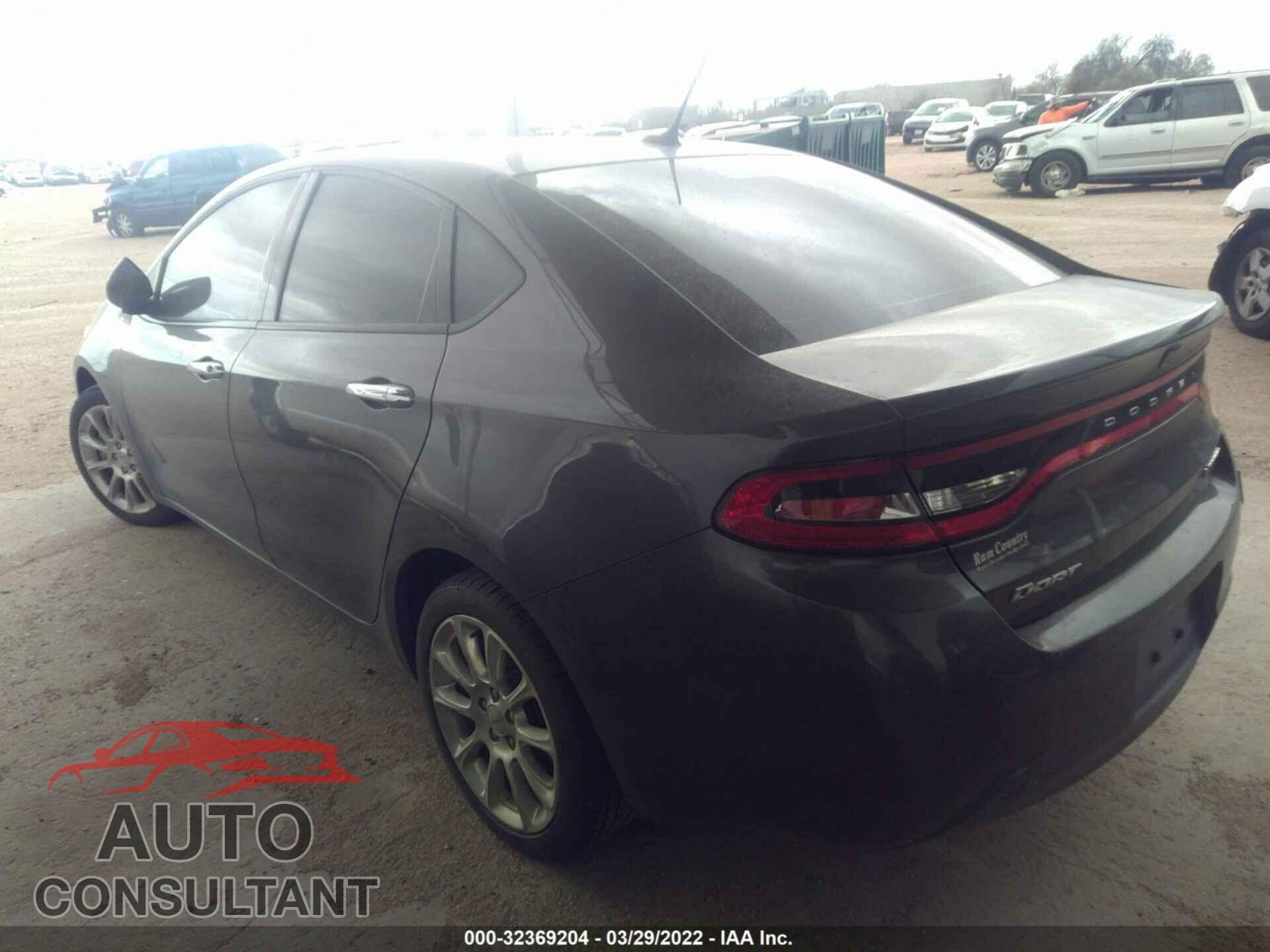 DODGE DART 2016 - 1C3CDFCB4GD592544