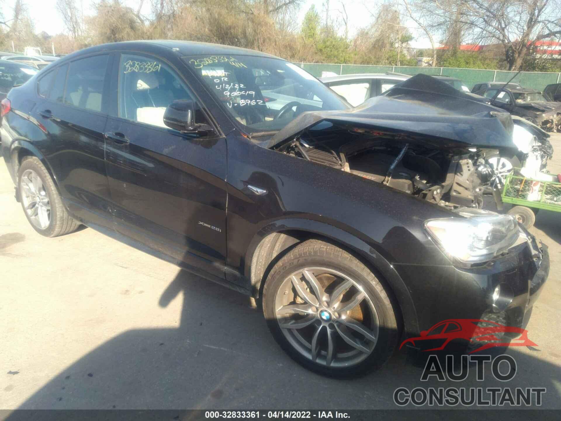 BMW X4 2016 - 5UXXW3C52G0R18962